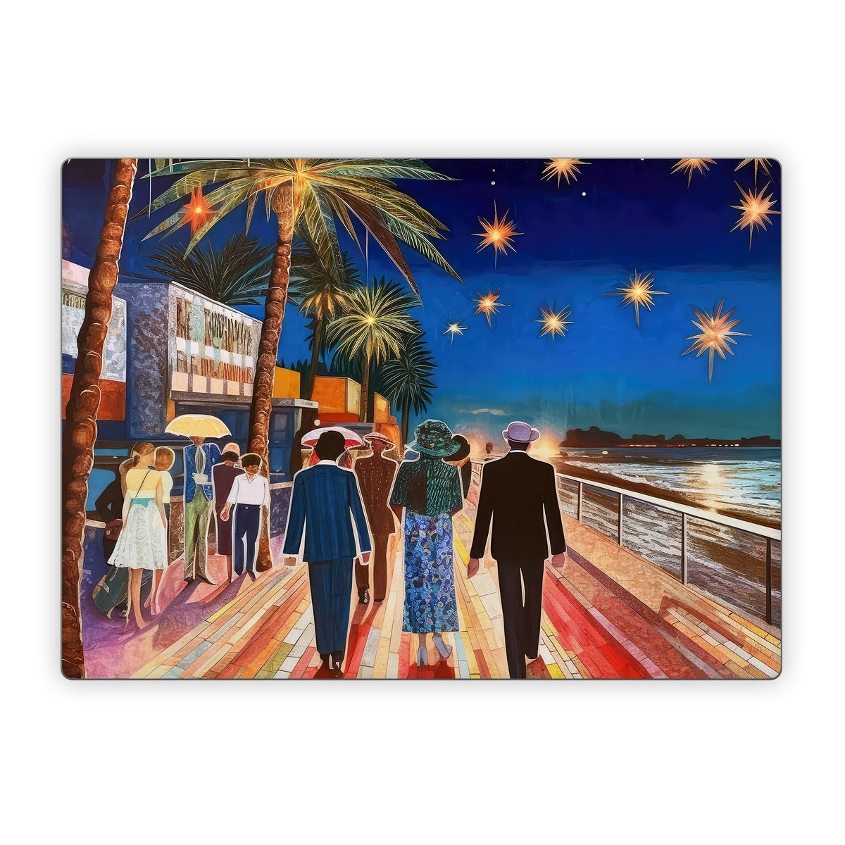 Evening Boardwalk - Microsoft Surface Laptop Skin