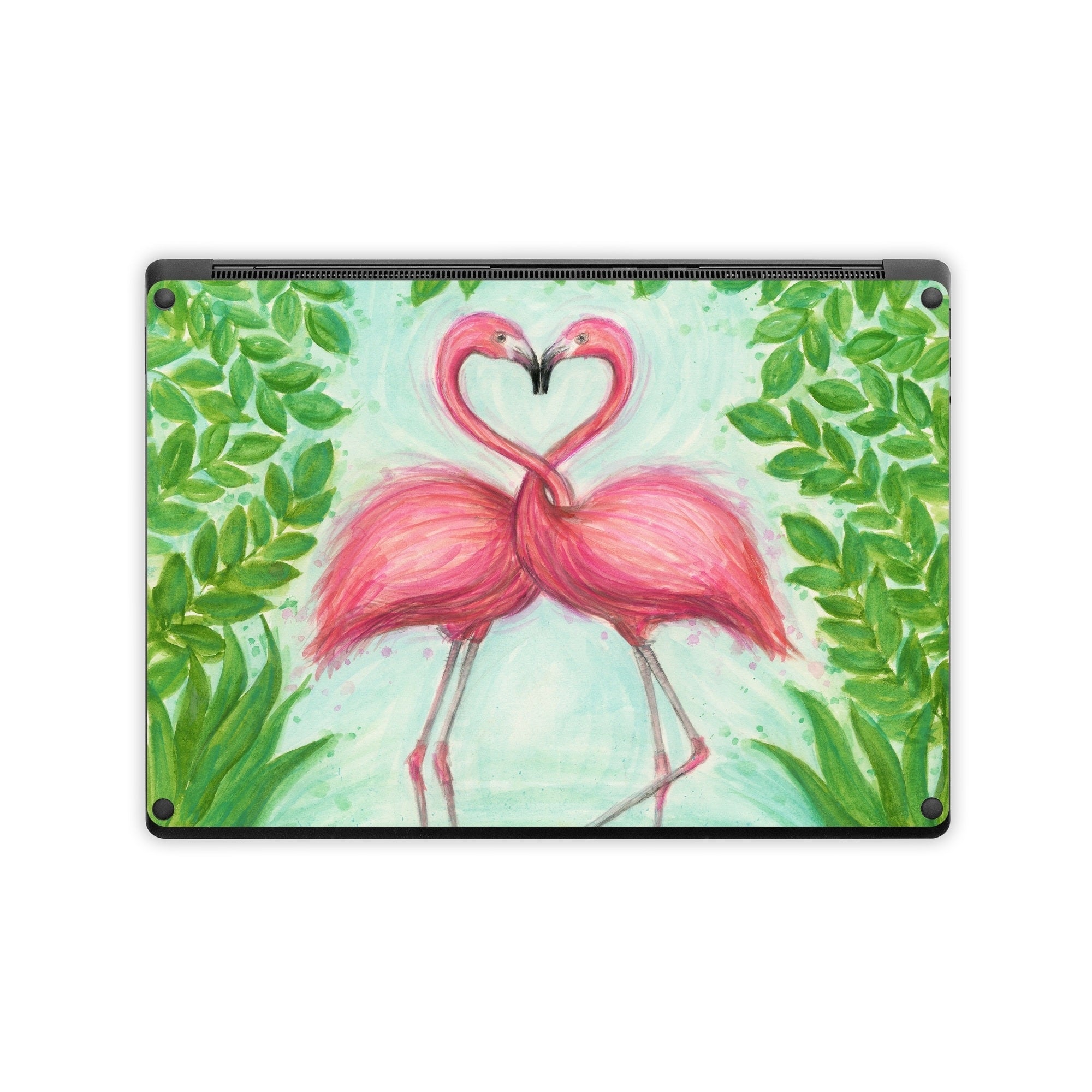 Flamingo Love - Microsoft Surface Laptop Skin