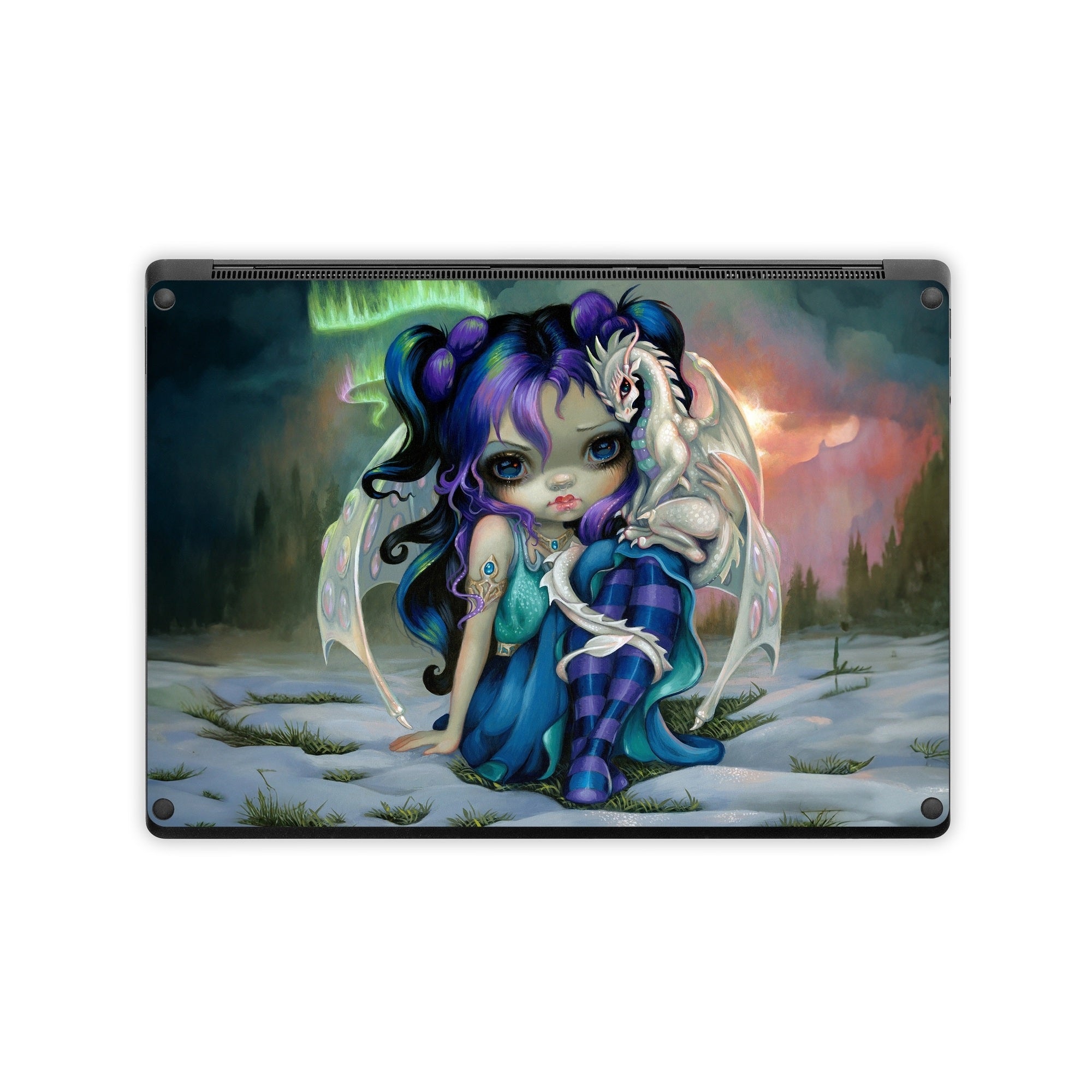 Frost Dragonling - Microsoft Surface Laptop Skin