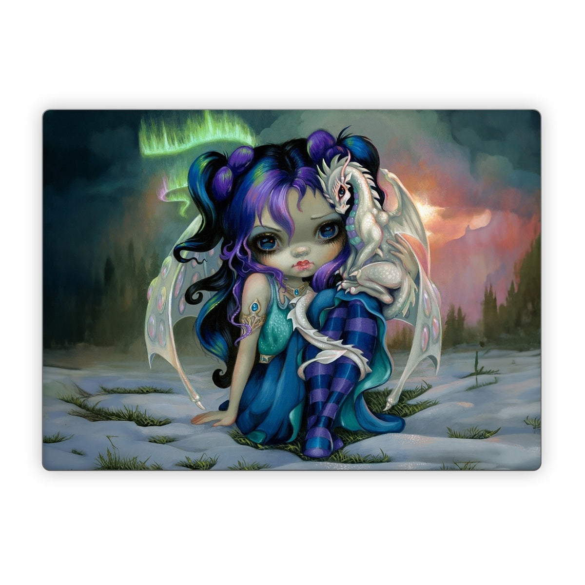 Frost Dragonling - Microsoft Surface Laptop Skin