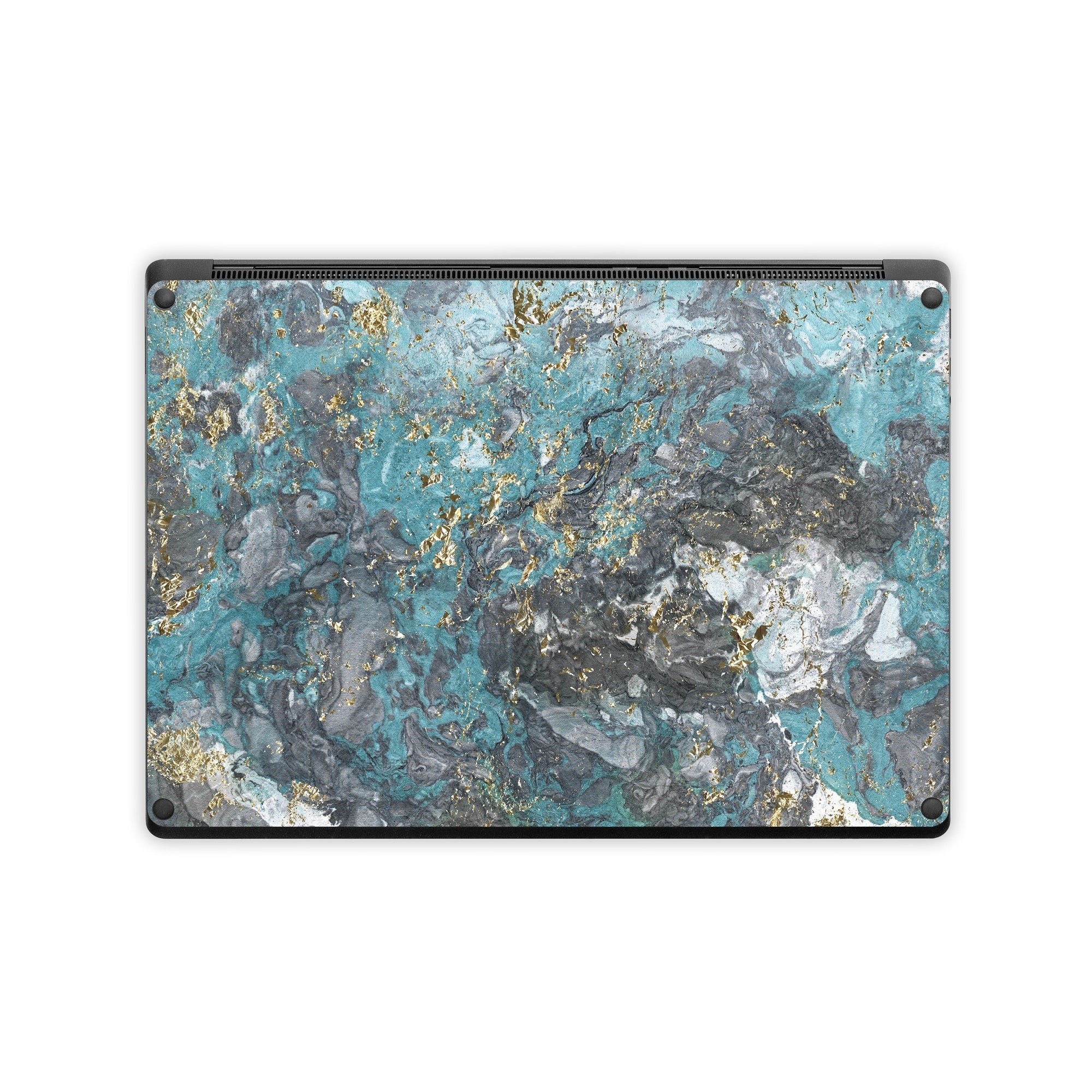 Gilded Glacier Marble - Microsoft Surface Laptop Skin