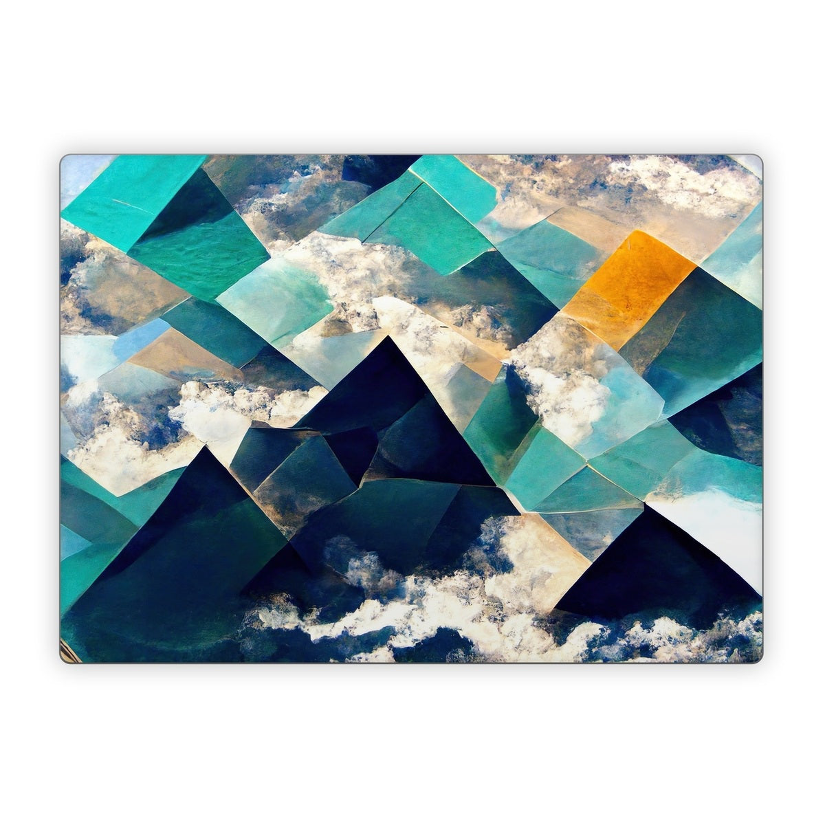 Gold Clouds - Microsoft Surface Laptop Skin