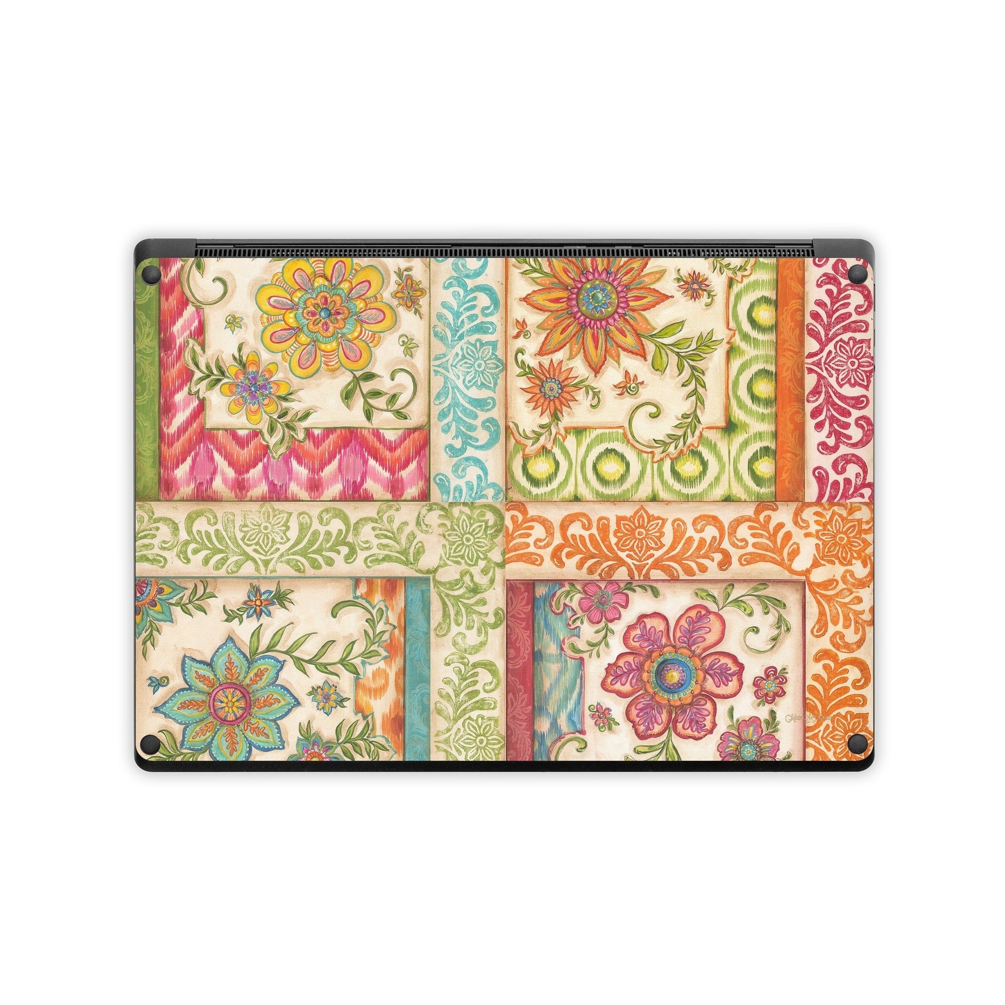 Ikat Floral - Microsoft Surface Laptop Skin