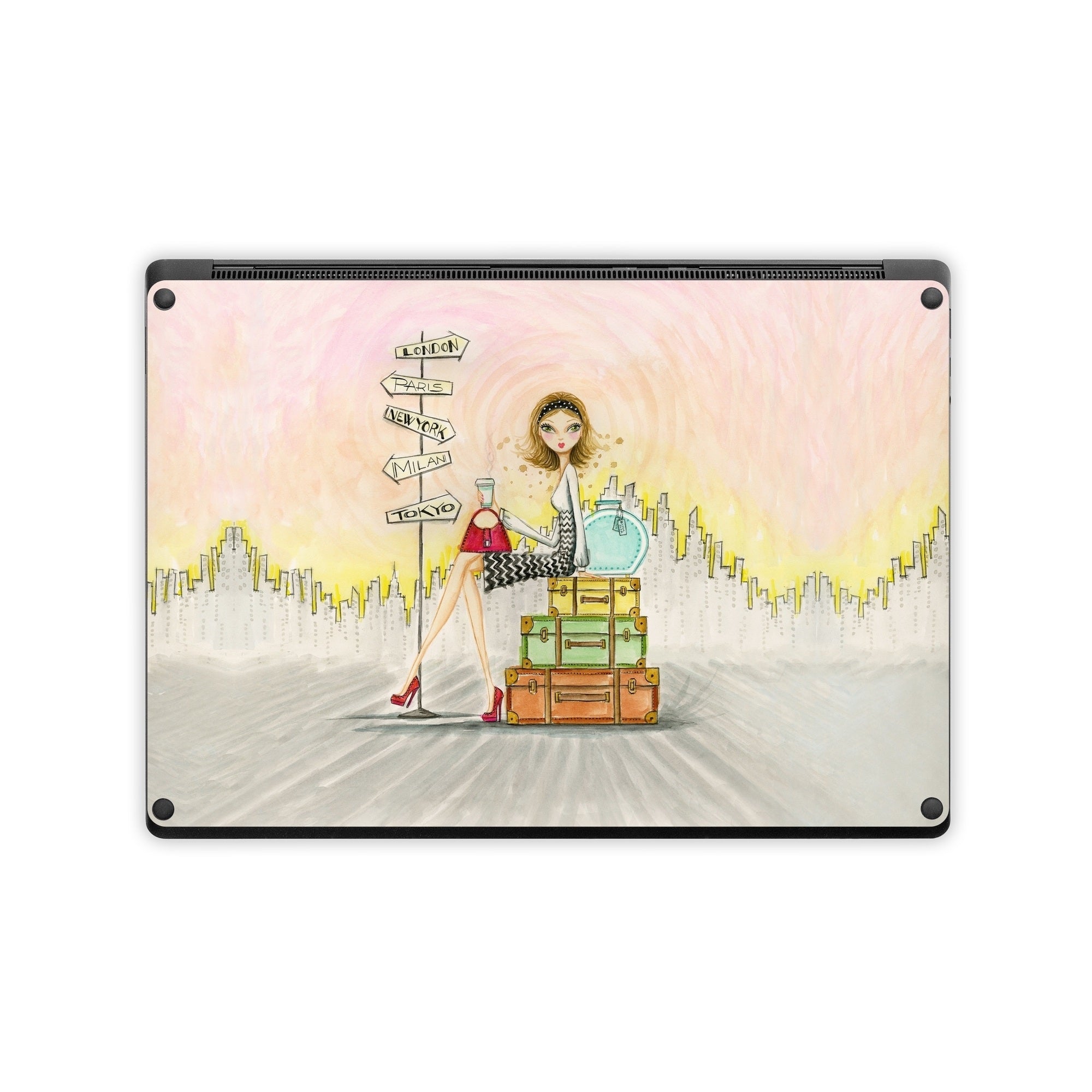 The Jet Setter - Microsoft Surface Laptop Skin