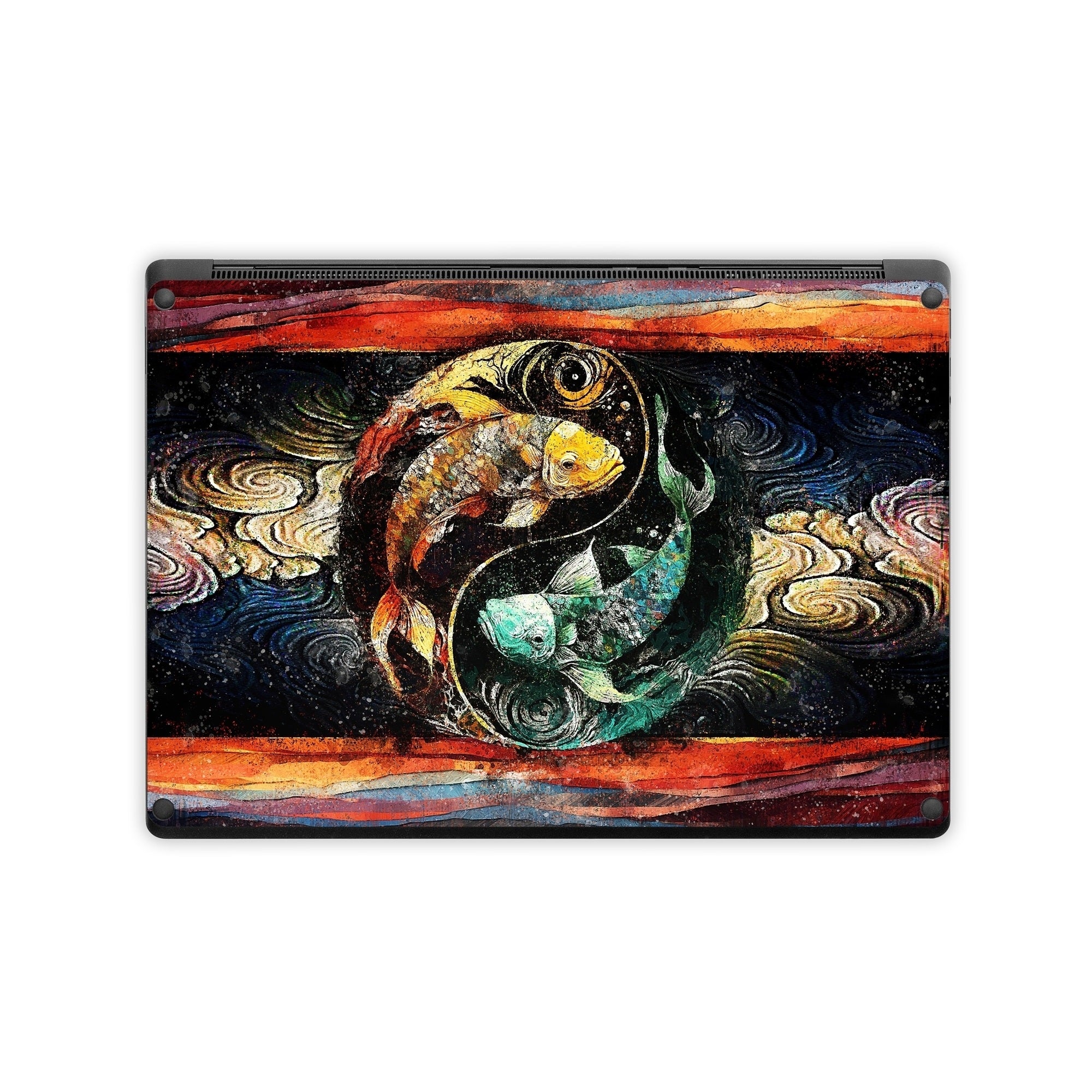 Koi Fish Yin Yang - Microsoft Surface Laptop Skin