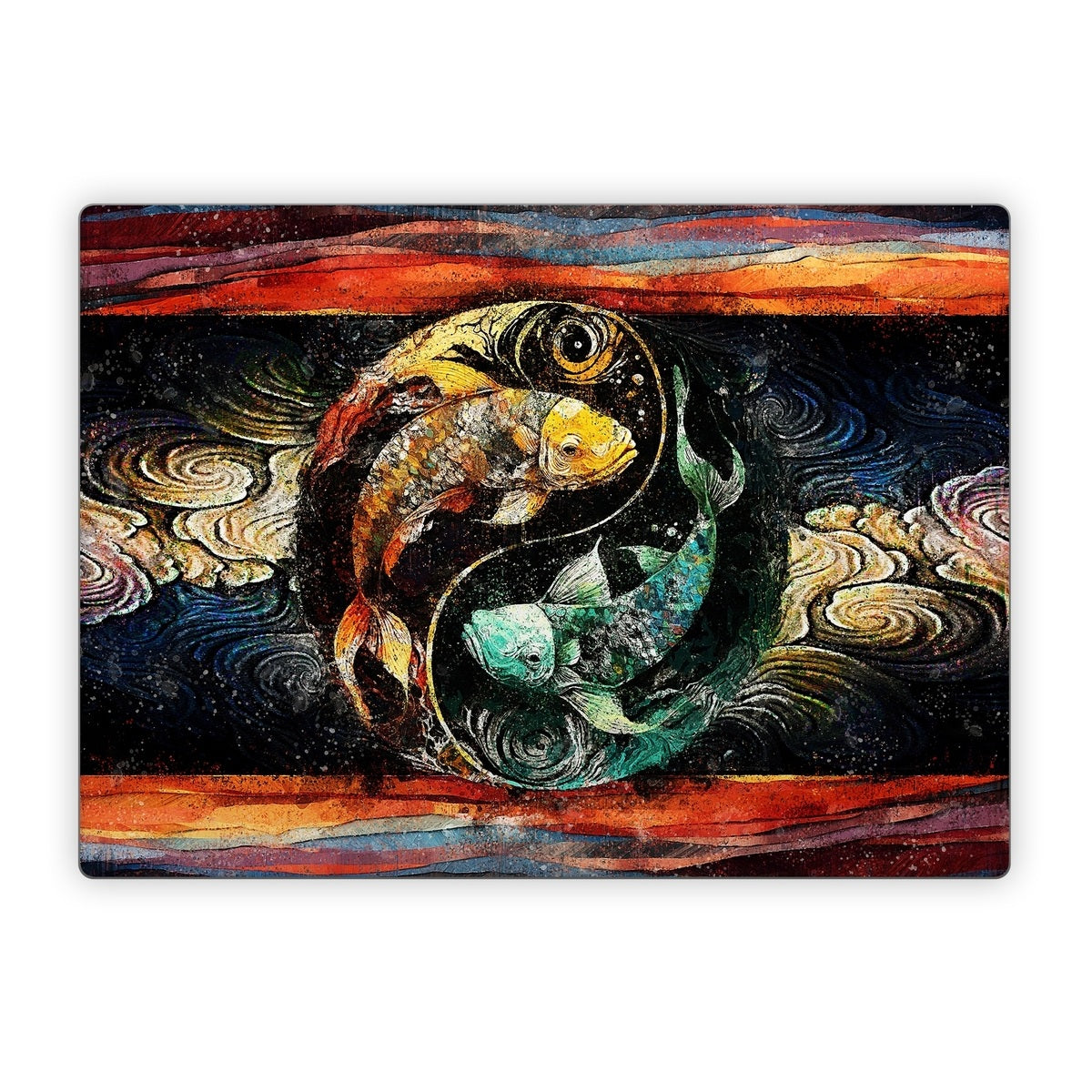 Koi Fish Yin Yang - Microsoft Surface Laptop Skin