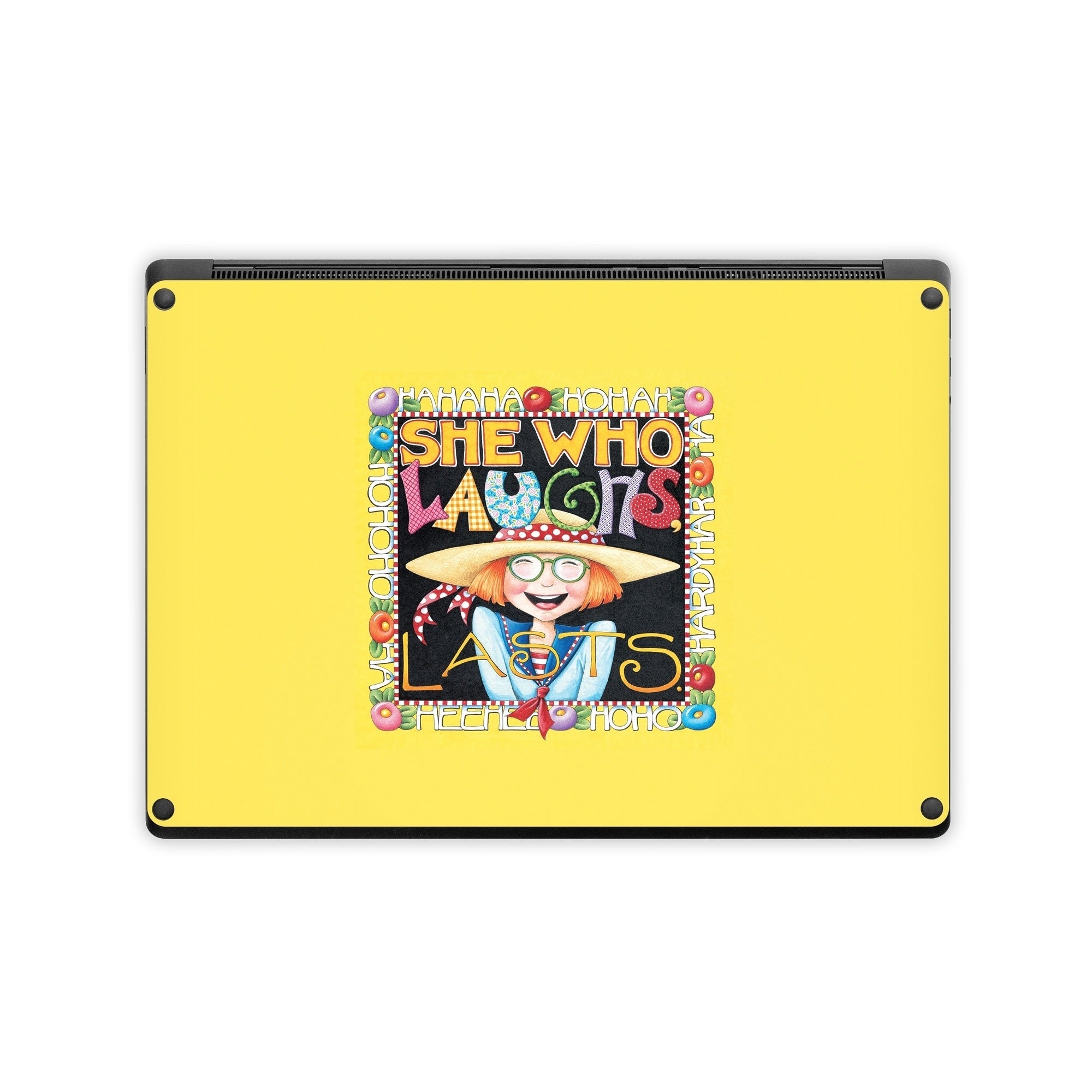 She Who Laughs - Microsoft Surface Laptop Skin