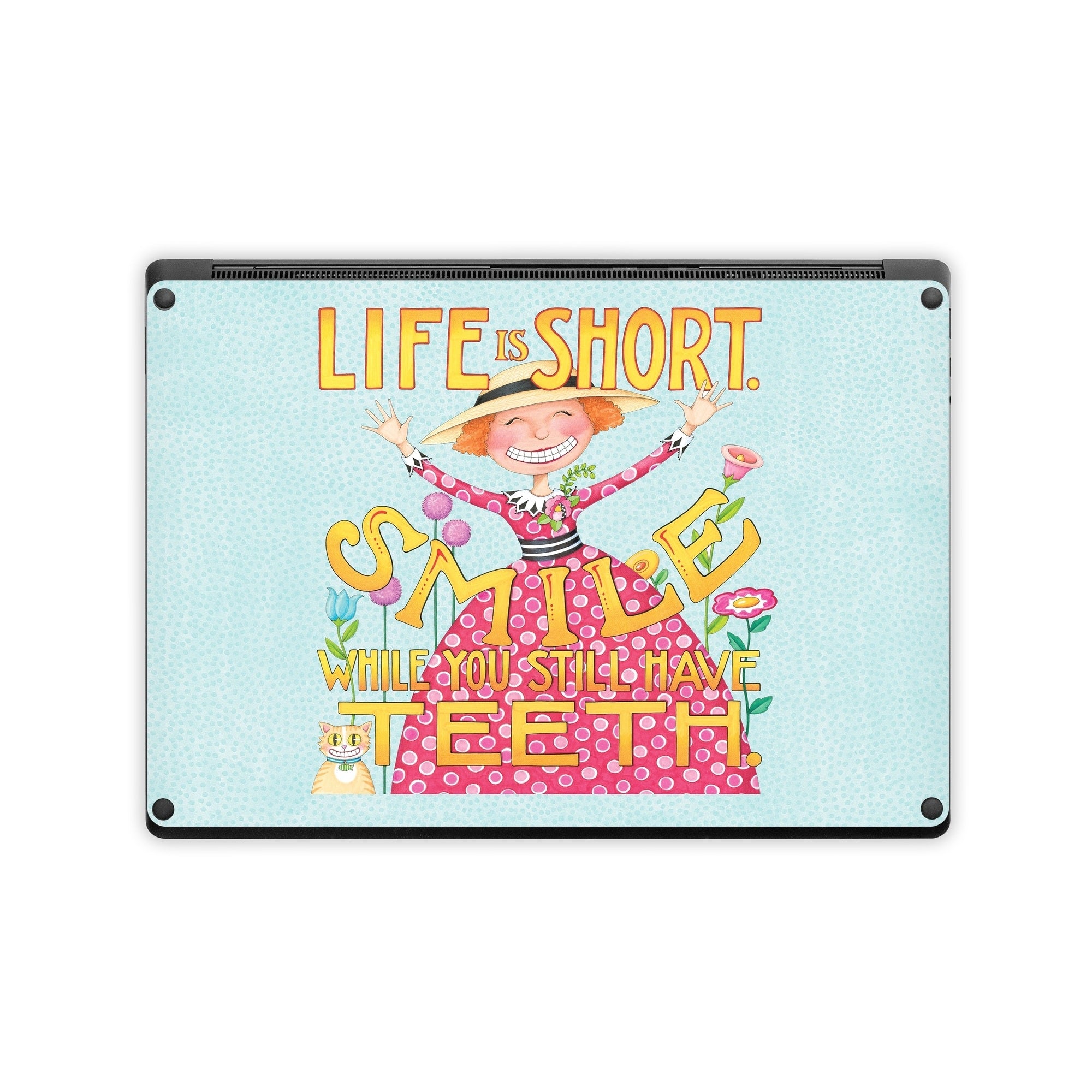 Life is Short - Microsoft Surface Laptop Skin