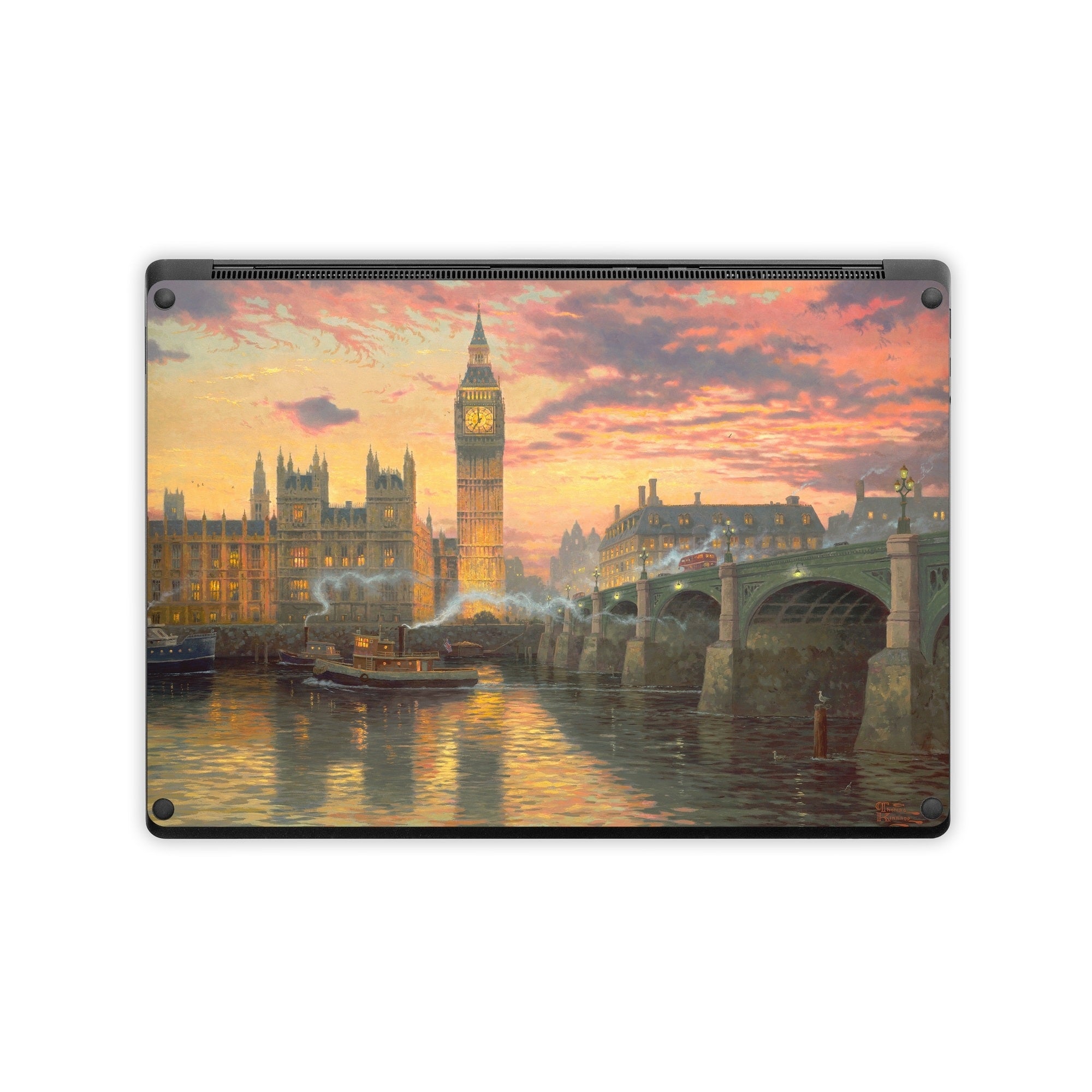 London - Thomas Kinkade - Microsoft Surface Laptop Skin