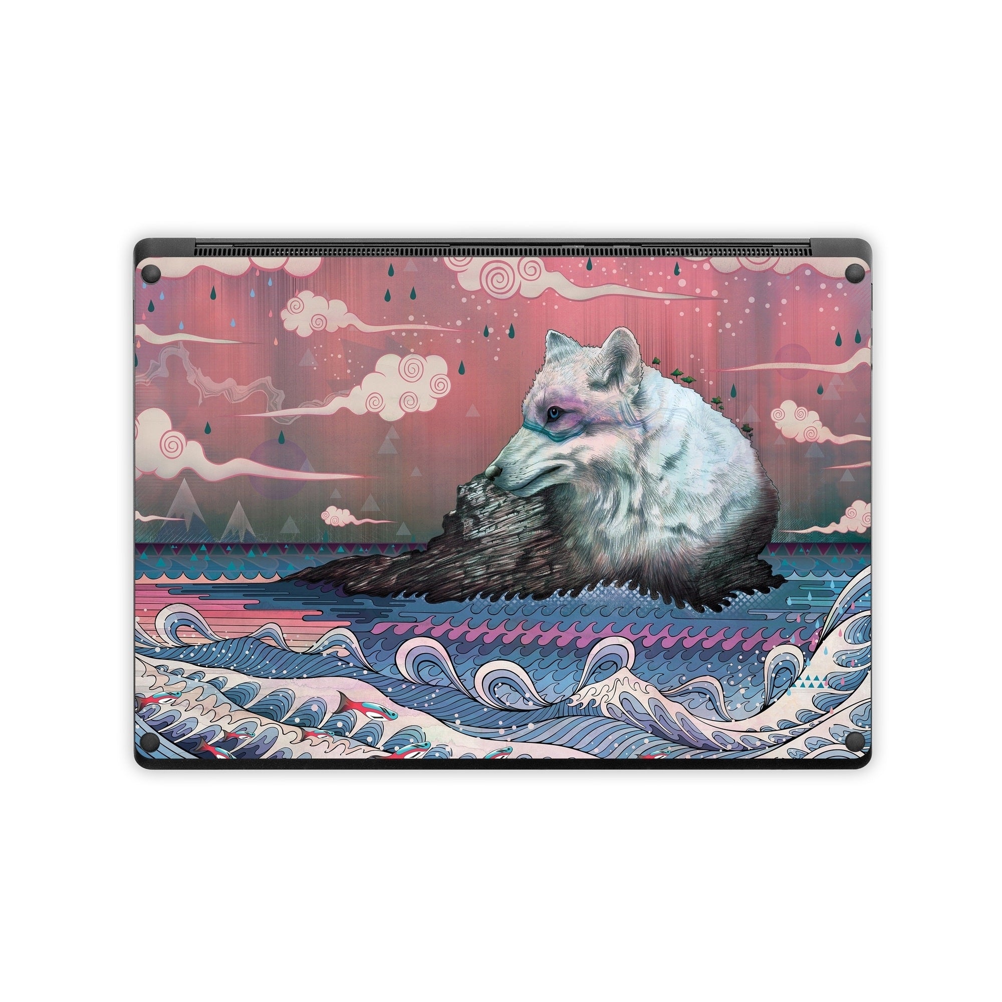 Lone Wolf - Microsoft Surface Laptop Skin