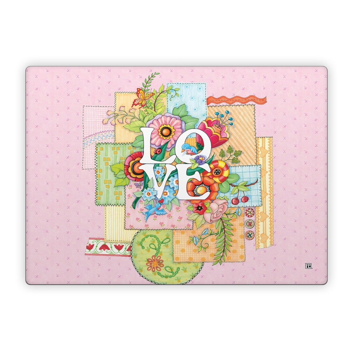 Love And Stitches - Microsoft Surface Laptop Skin