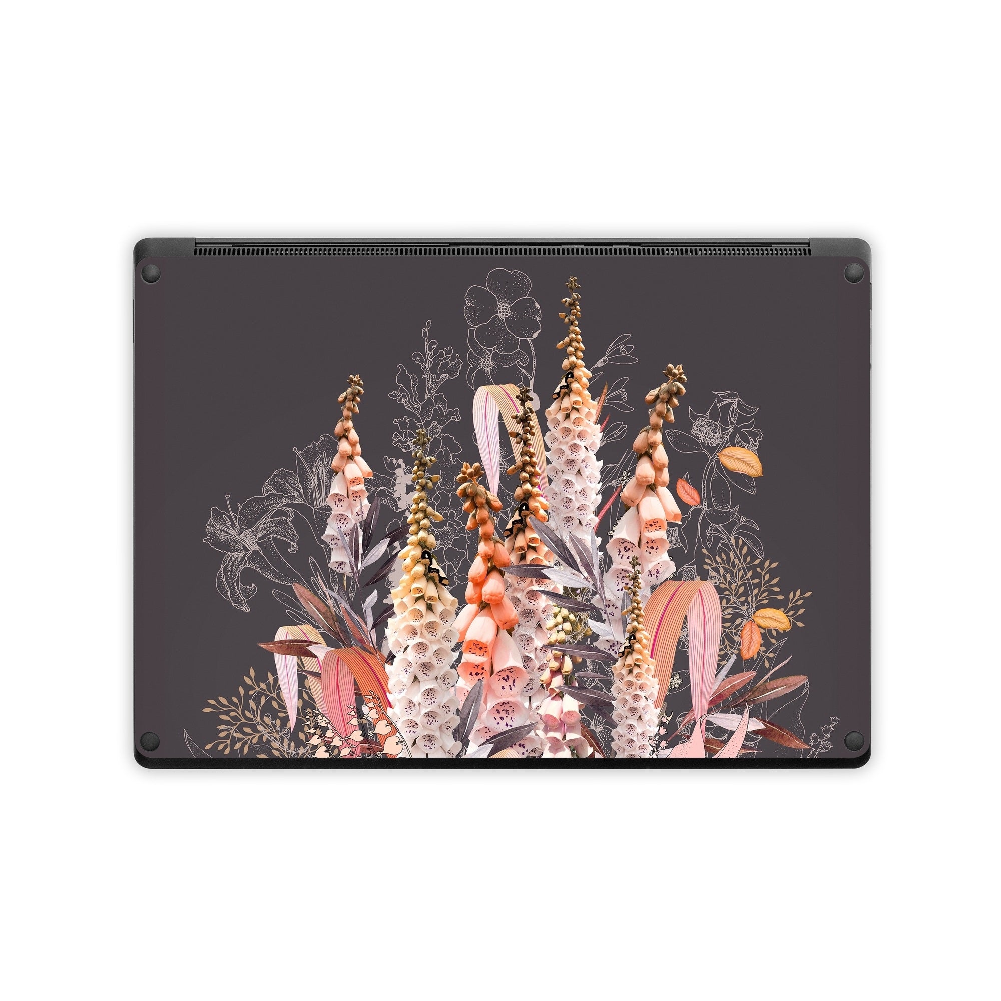 Lupines Chocolate - Microsoft Surface Laptop Skin