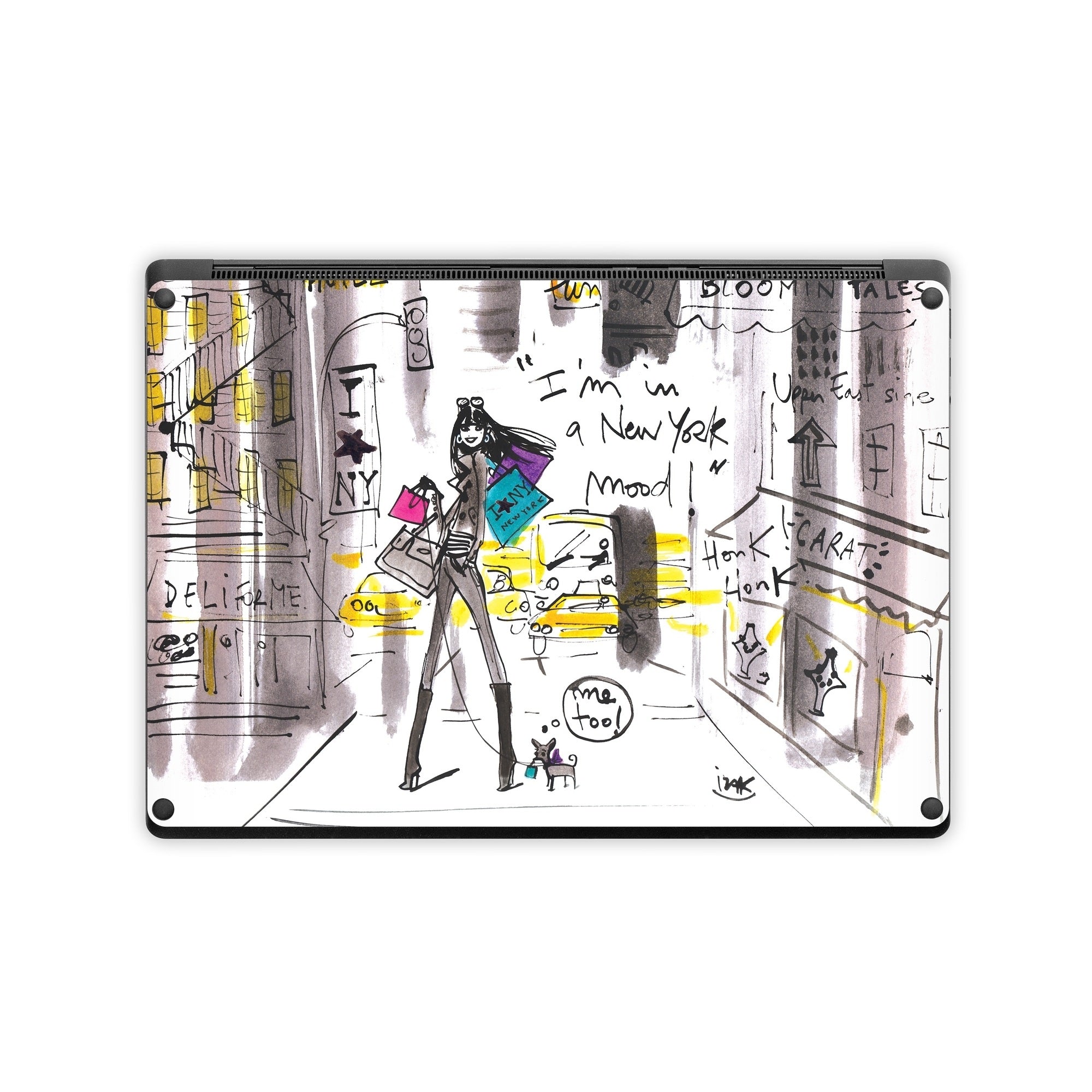 My New York Mood - Microsoft Surface Laptop Skin