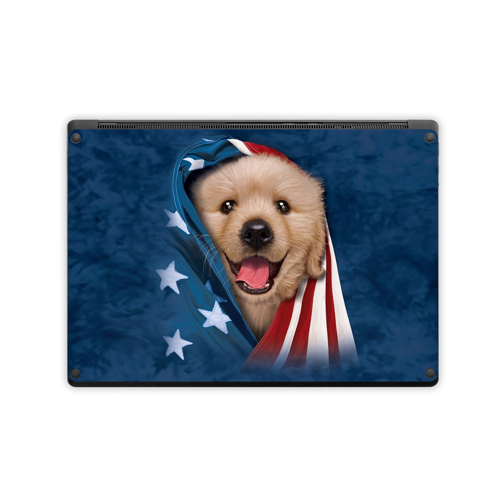 Patriotic Retriever - Microsoft Surface Laptop Skin