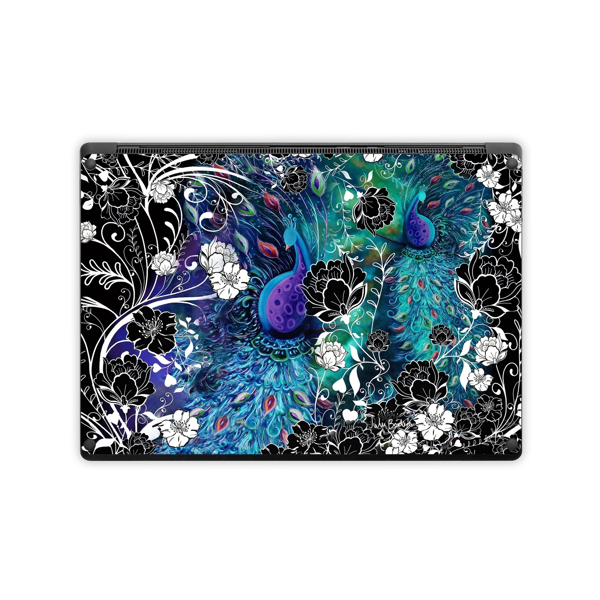 Peacock Garden - Microsoft Surface Laptop Skin