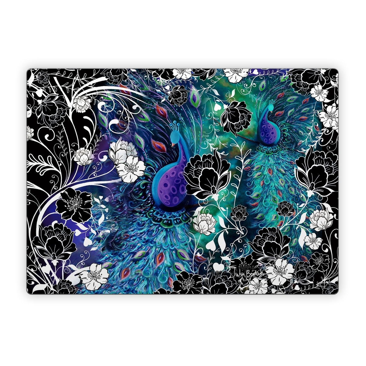 Peacock Garden - Microsoft Surface Laptop Skin