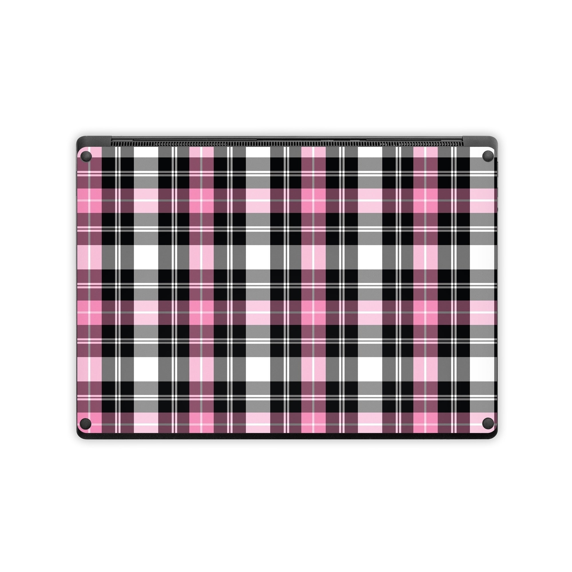 Pink Plaid - Microsoft Surface Laptop Skin