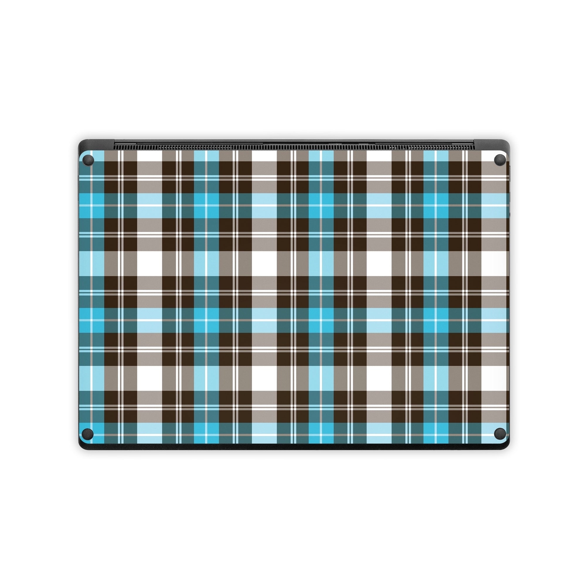 Turquoise Plaid - Microsoft Surface Laptop Skin