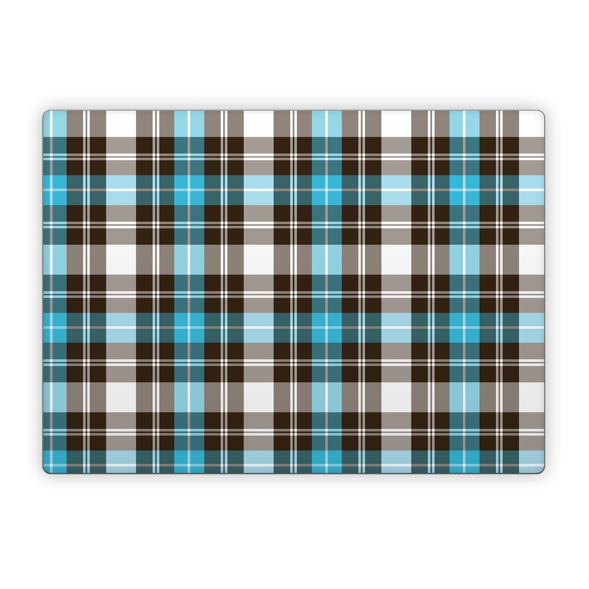 Turquoise Plaid - Microsoft Surface Laptop Skin