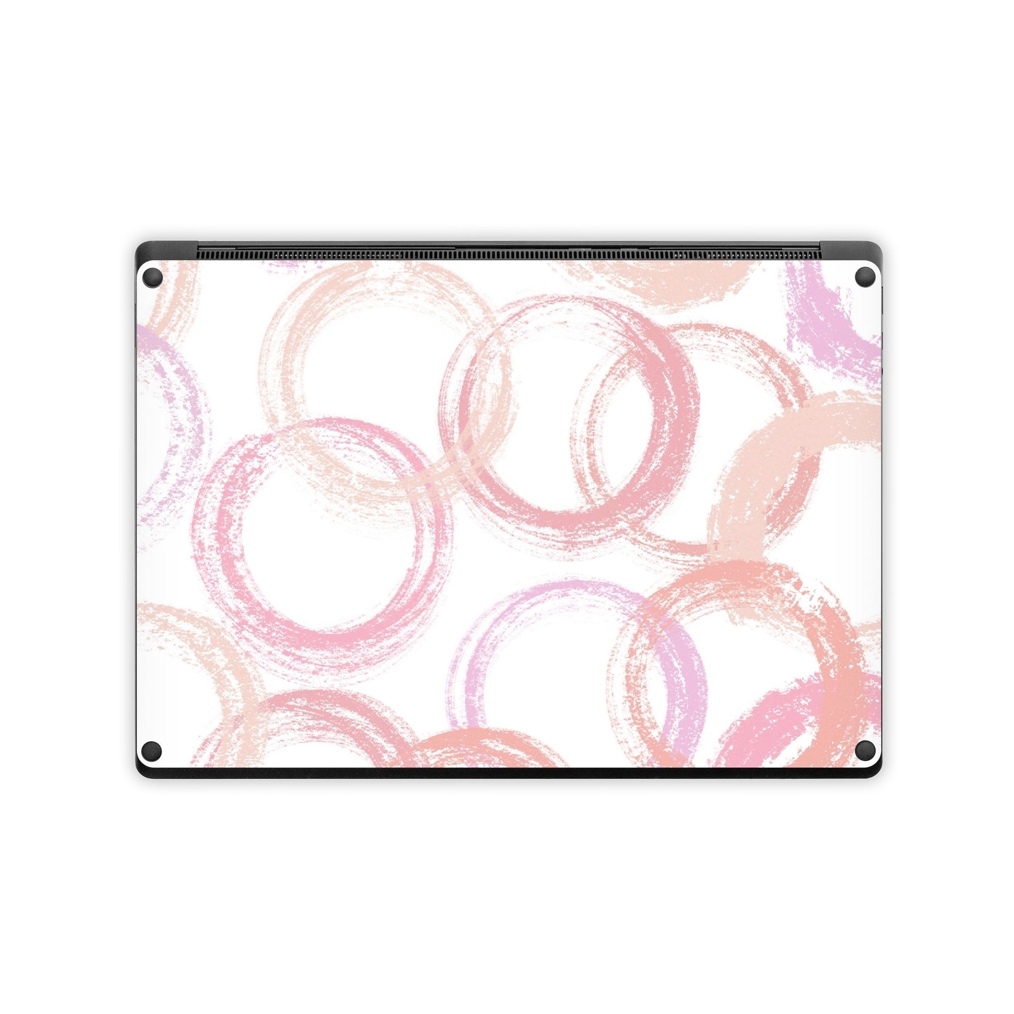 Pink Circles - Microsoft Surface Laptop Skin