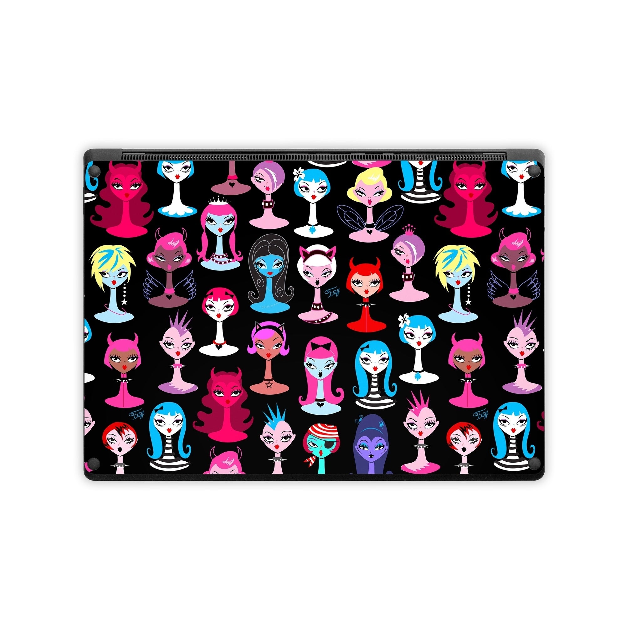 Punky Goth Dollies - Microsoft Surface Laptop Skin