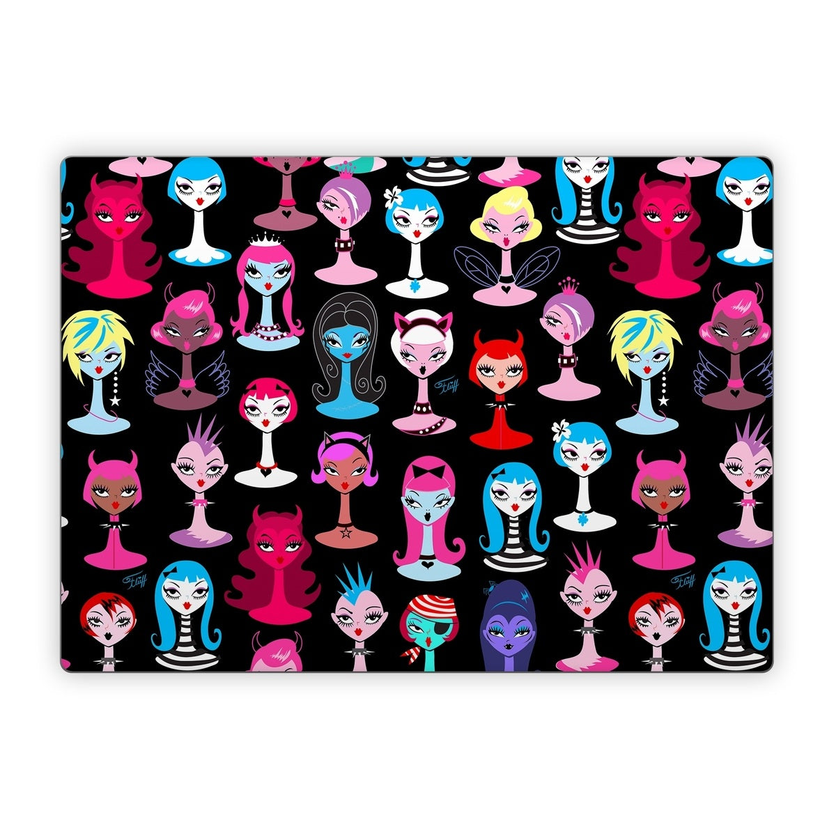 Punky Goth Dollies - Microsoft Surface Laptop Skin