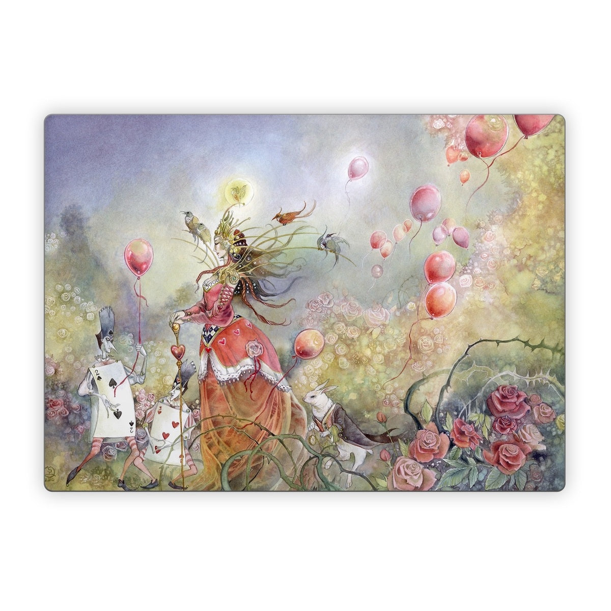 Queen of Hearts - Microsoft Surface Laptop Skin