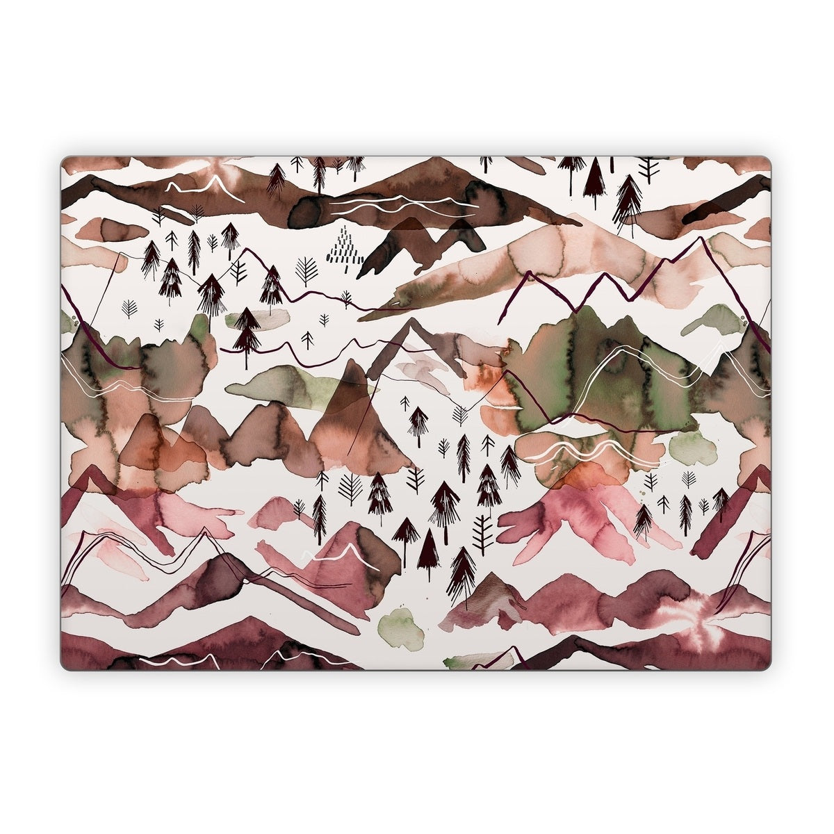 Red Mountains - Microsoft Surface Laptop Skin