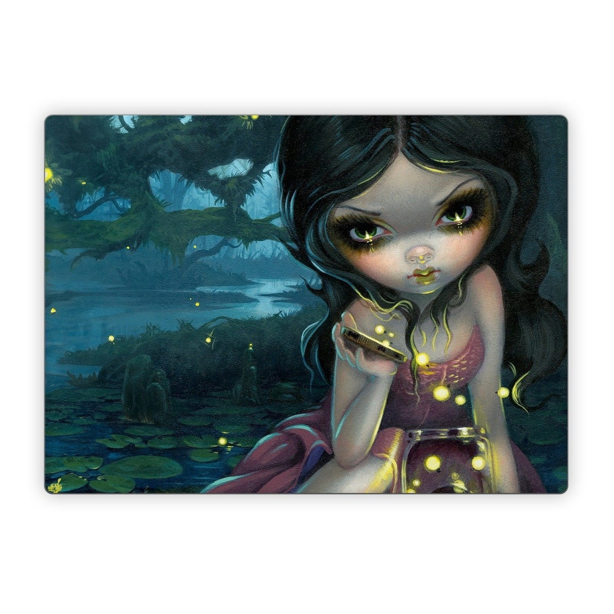 Releasing Fireflies - Microsoft Surface Laptop Skin