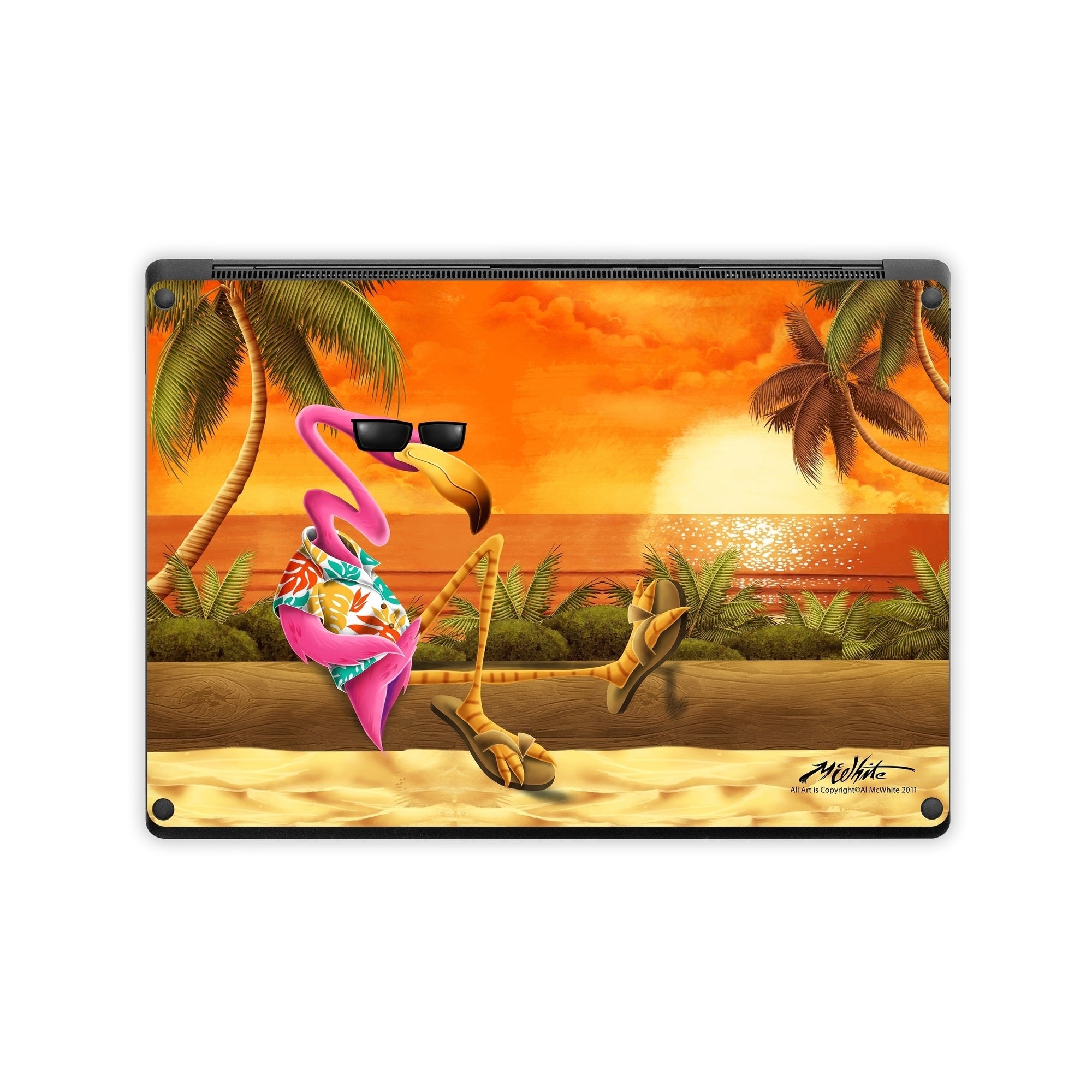 Sunset Flamingo - Microsoft Surface Laptop Skin