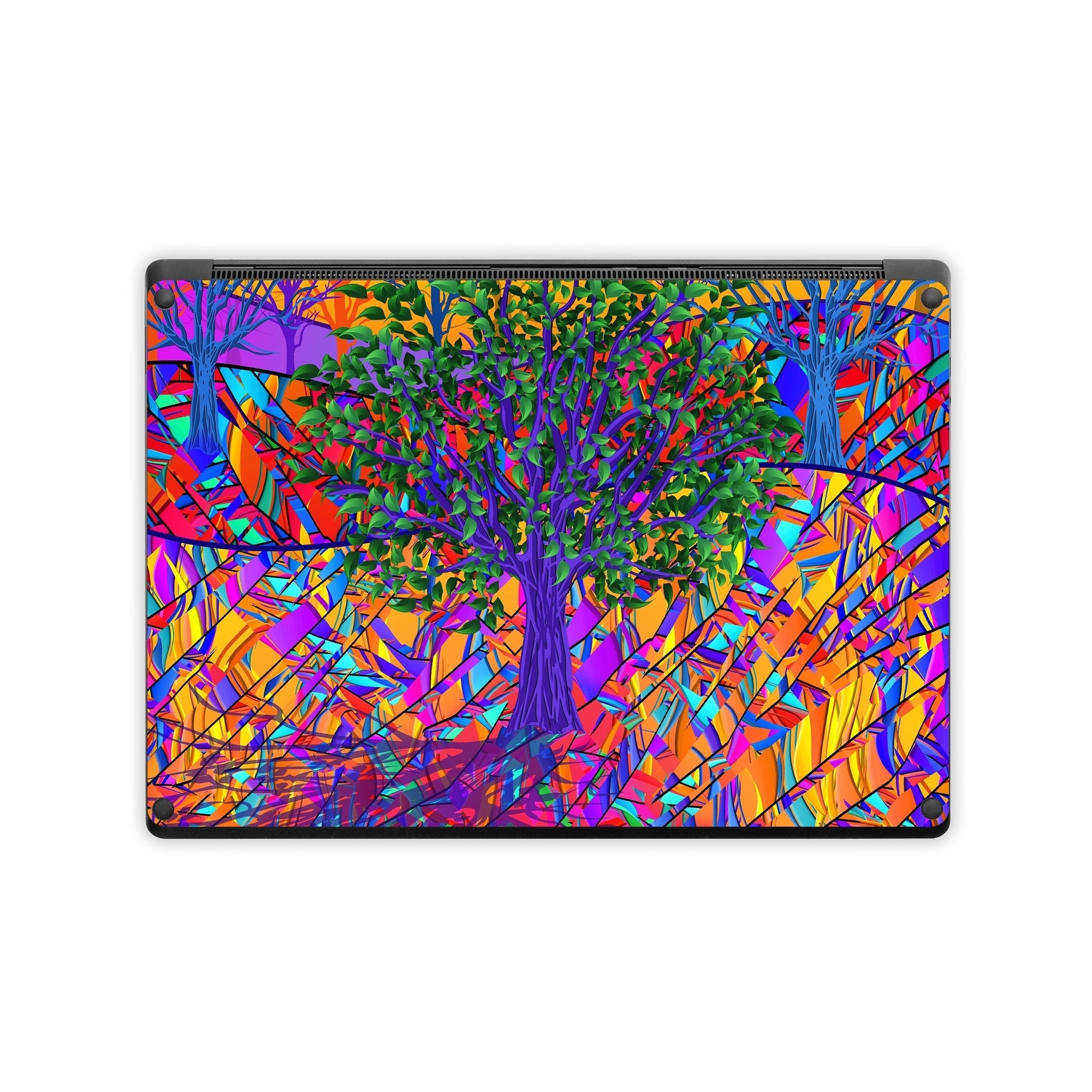 Stained Glass Tree - Microsoft Surface Laptop Skin