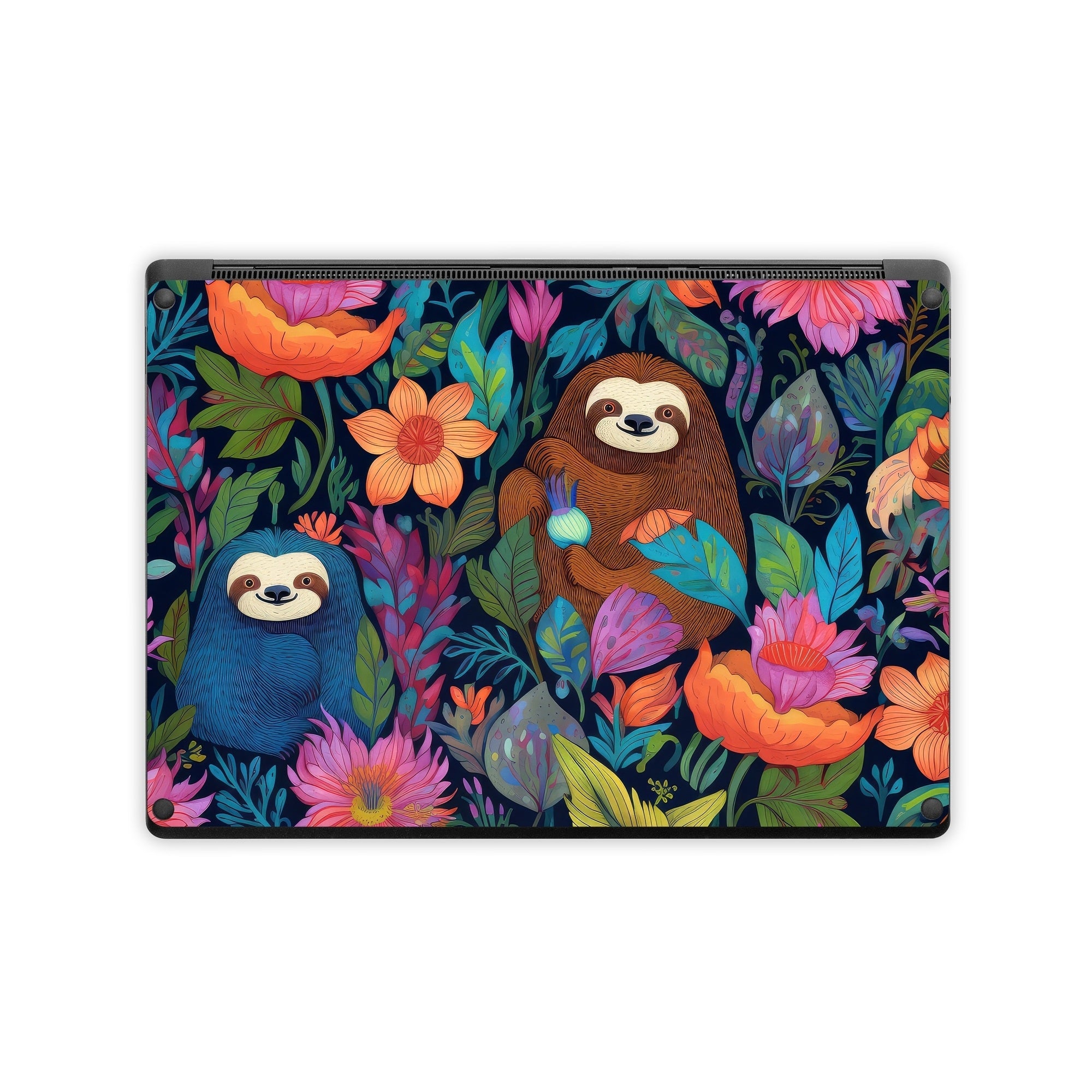 Garden of Slothy Delights - Microsoft Surface Laptop Skin