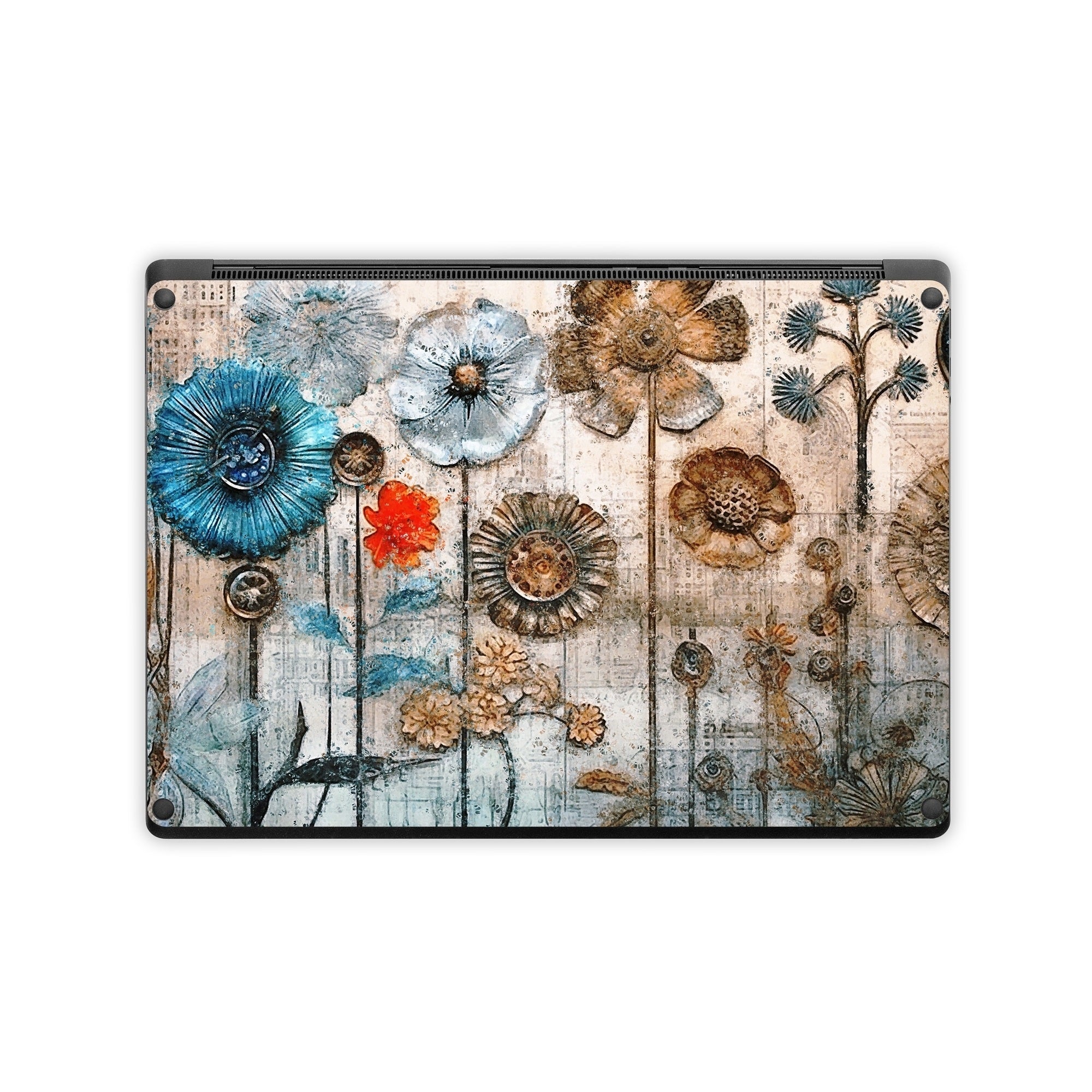 Steampunk Flowers - Microsoft Surface Laptop Skin