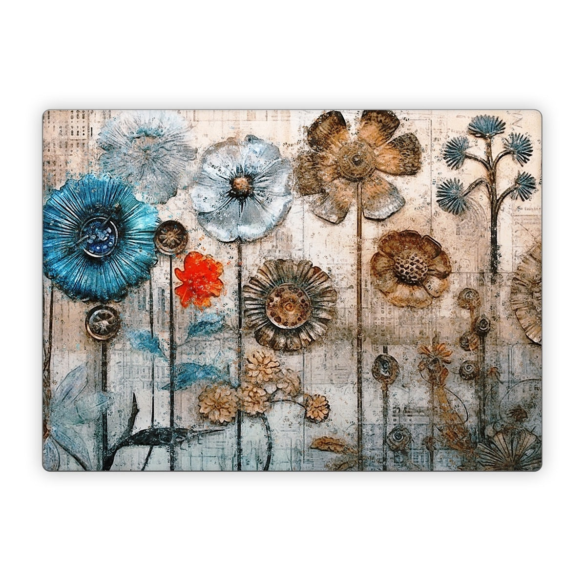 Steampunk Flowers - Microsoft Surface Laptop Skin