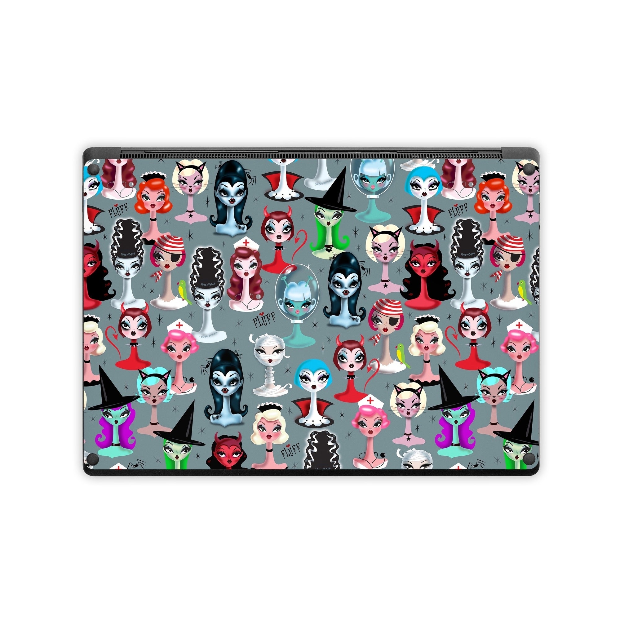 Spooky Dolls - Microsoft Surface Laptop Skin