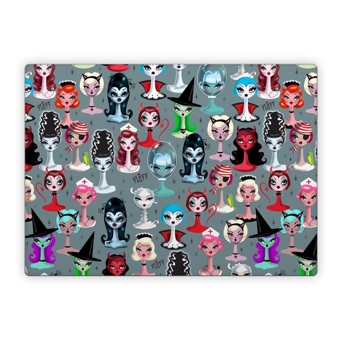 Spooky Dolls - Microsoft Surface Laptop Skin