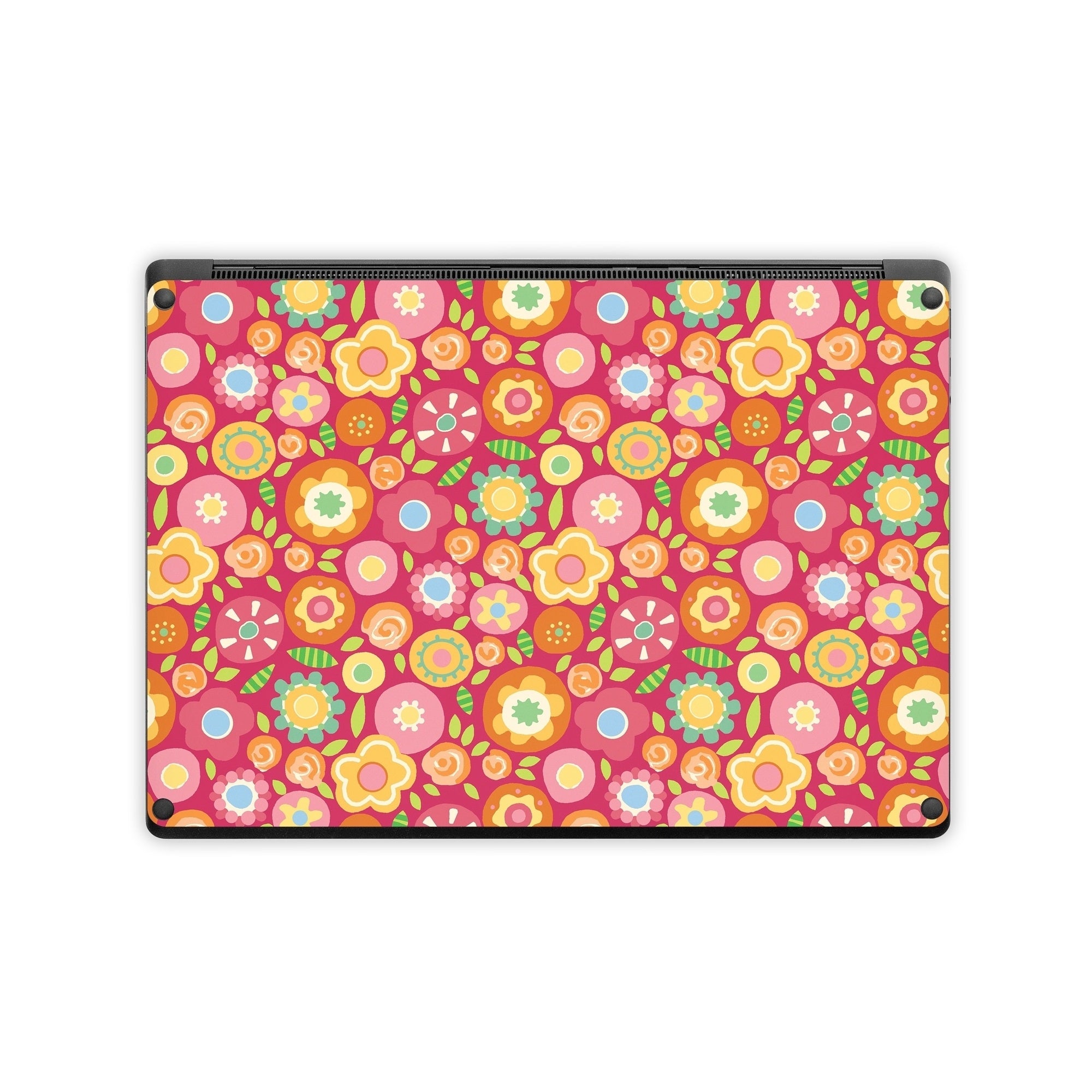 Flowers Squished - Microsoft Surface Laptop Skin