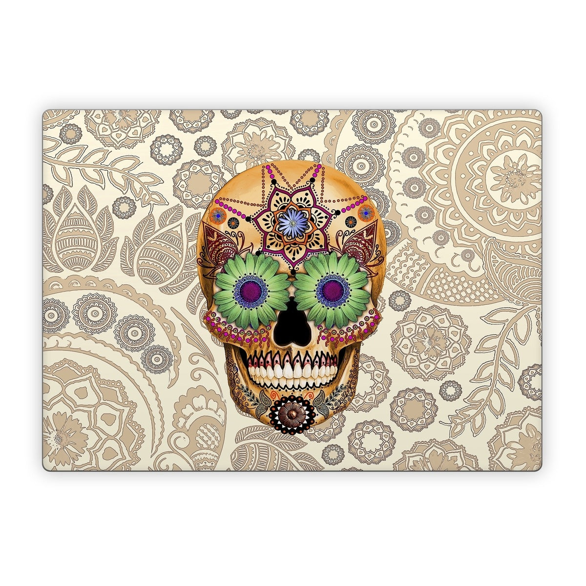 Sugar Skull Bone - Microsoft Surface Laptop Skin