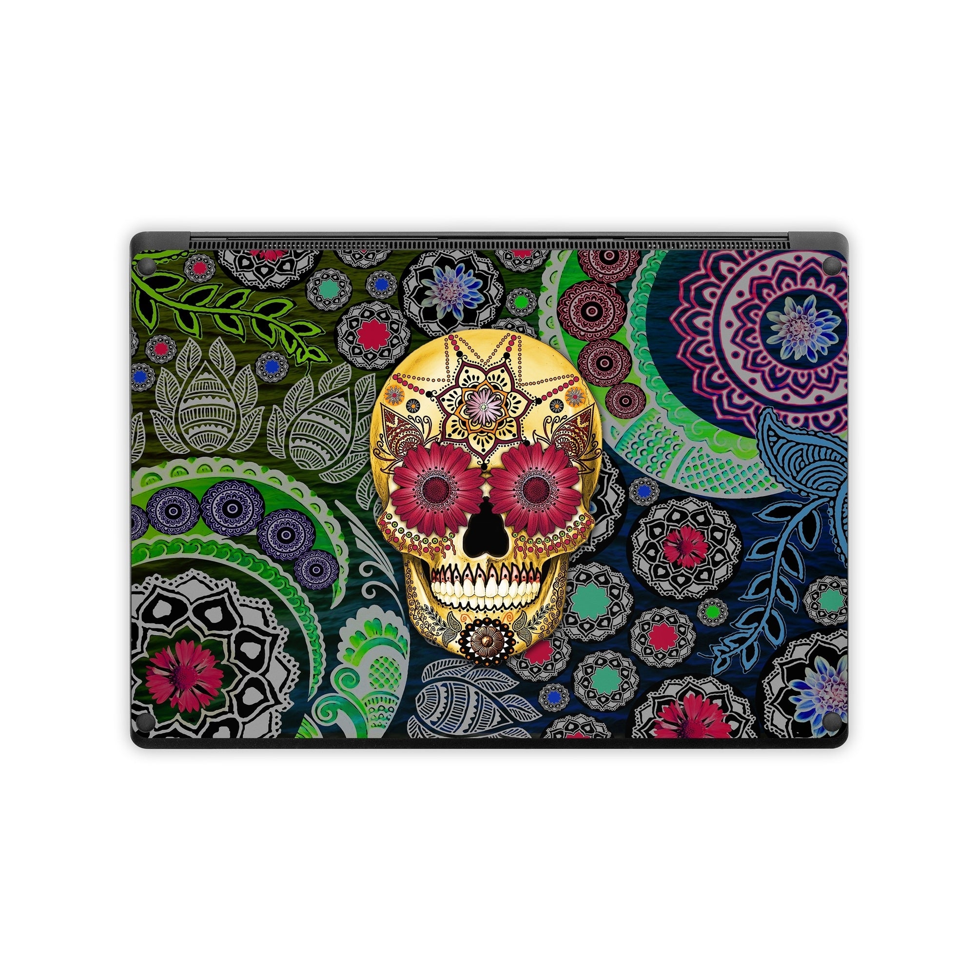 Sugar Skull Paisley - Microsoft Surface Laptop Skin