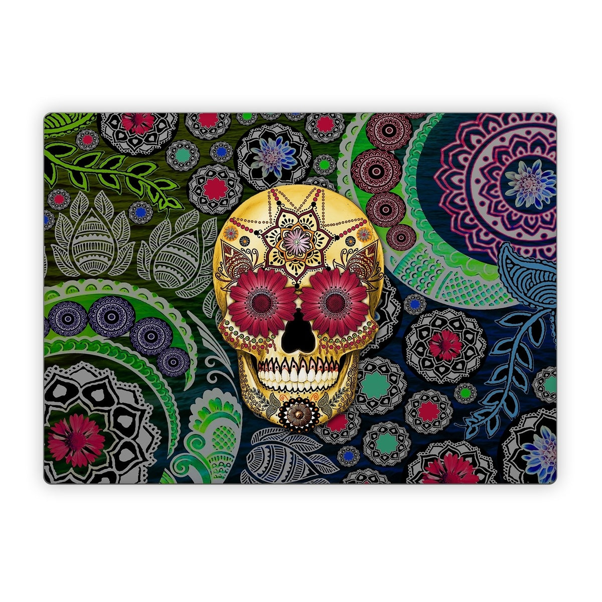 Sugar Skull Paisley - Microsoft Surface Laptop Skin