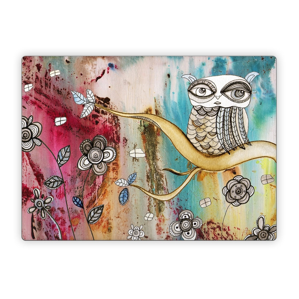 Surreal Owl - Microsoft Surface Laptop Skin