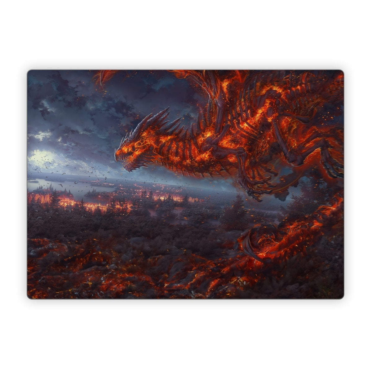 Terror of the Night - Microsoft Surface Laptop Skin