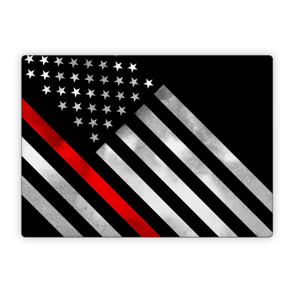 Thin Red Line Hero - Microsoft Surface Laptop Skin