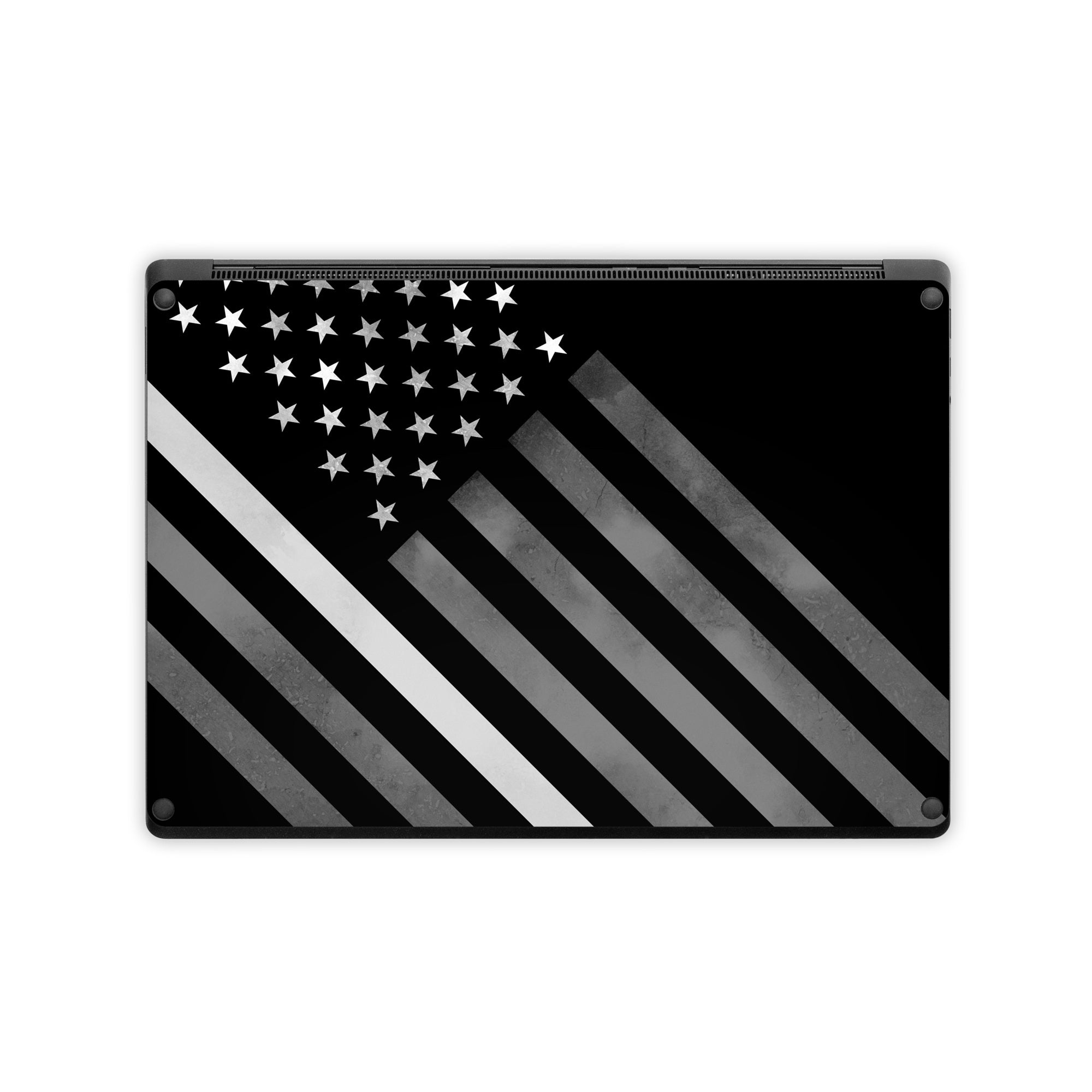 Thin White Line Hero - Microsoft Surface Laptop Skin