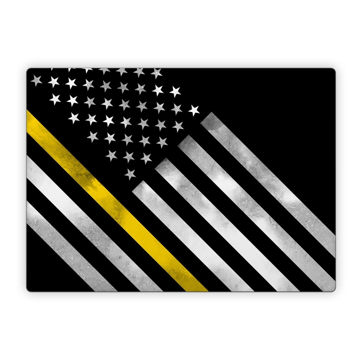 Thin Yellow Line Hero - Microsoft Surface Laptop Skin