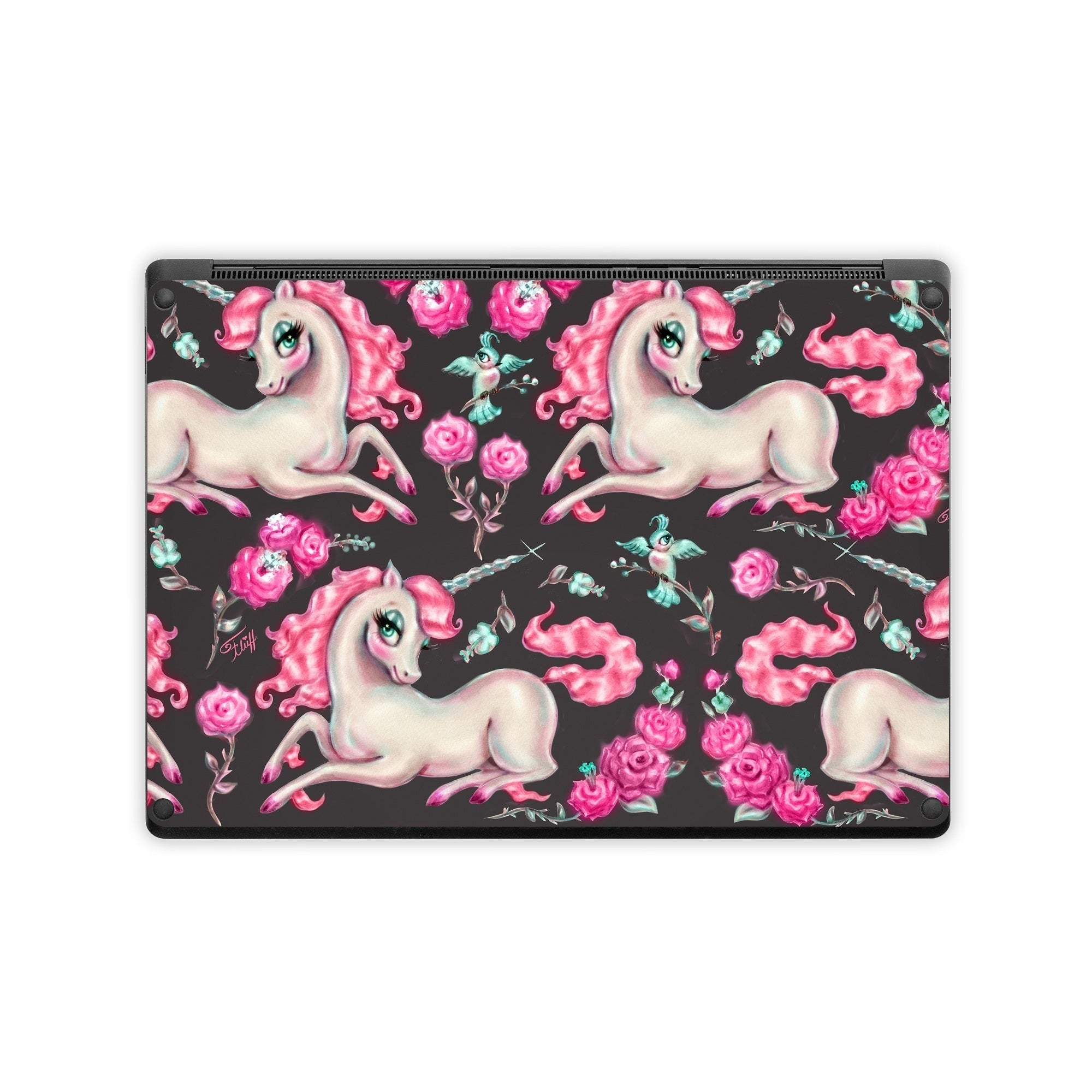 Unicorns and Roses - Microsoft Surface Laptop Skin