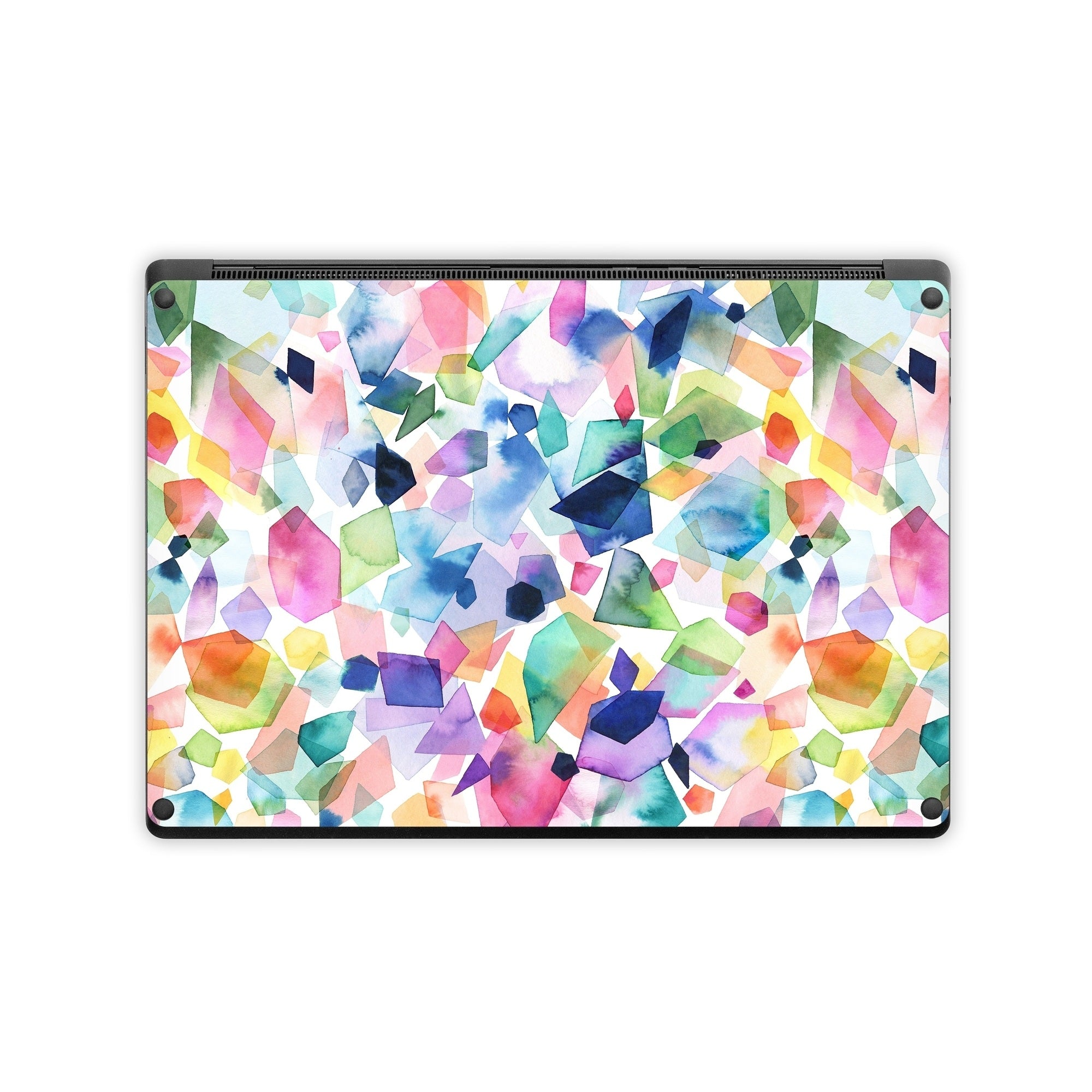 Watercolor Crystals and Gems - Microsoft Surface Laptop Skin