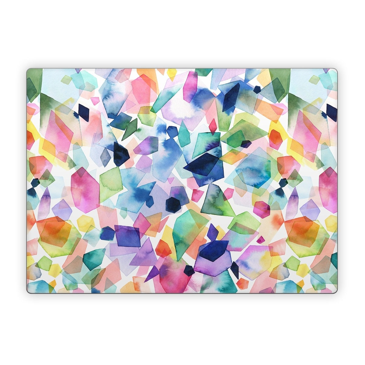 Watercolor Crystals and Gems - Microsoft Surface Laptop Skin