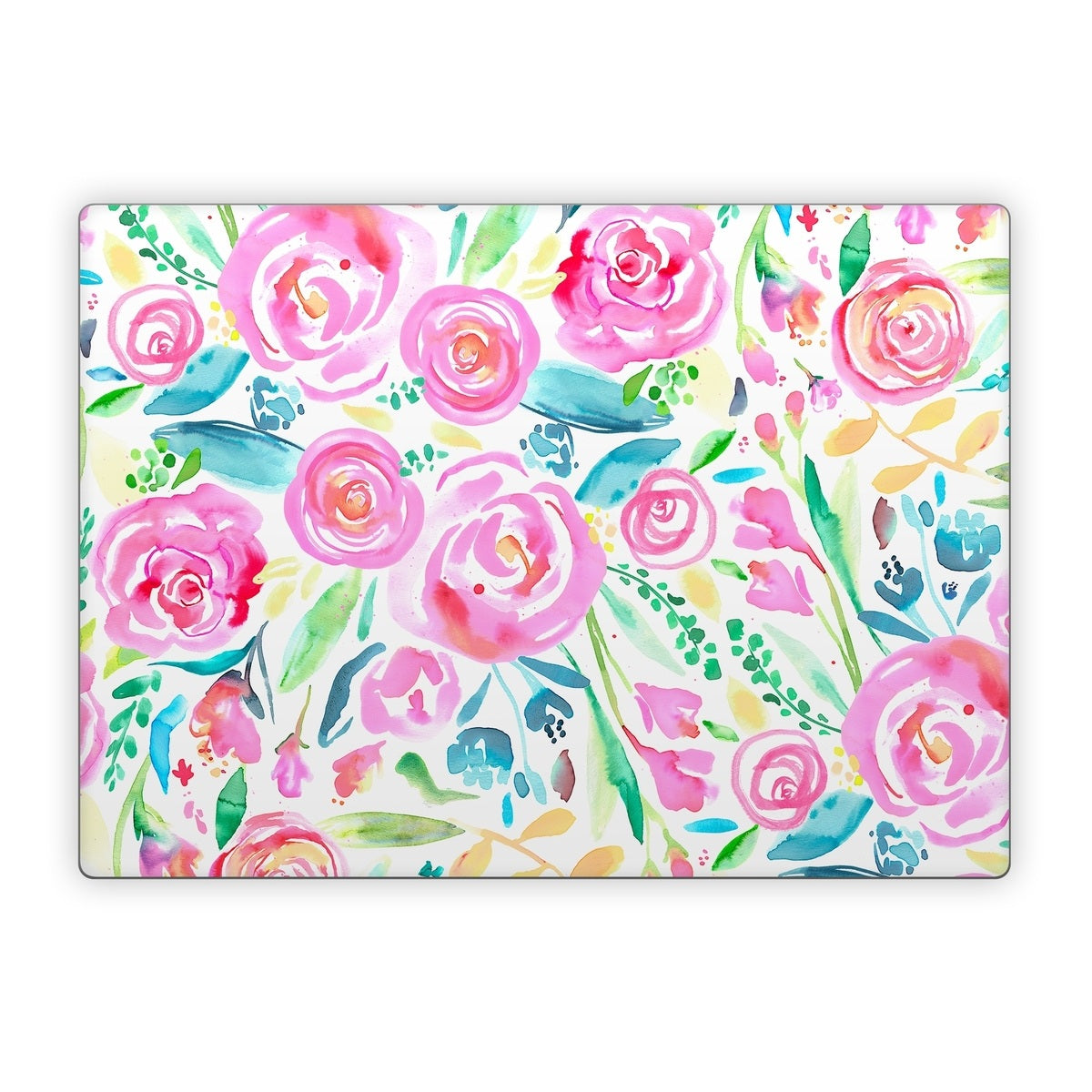 Watercolor Roses - Microsoft Surface Laptop Skin