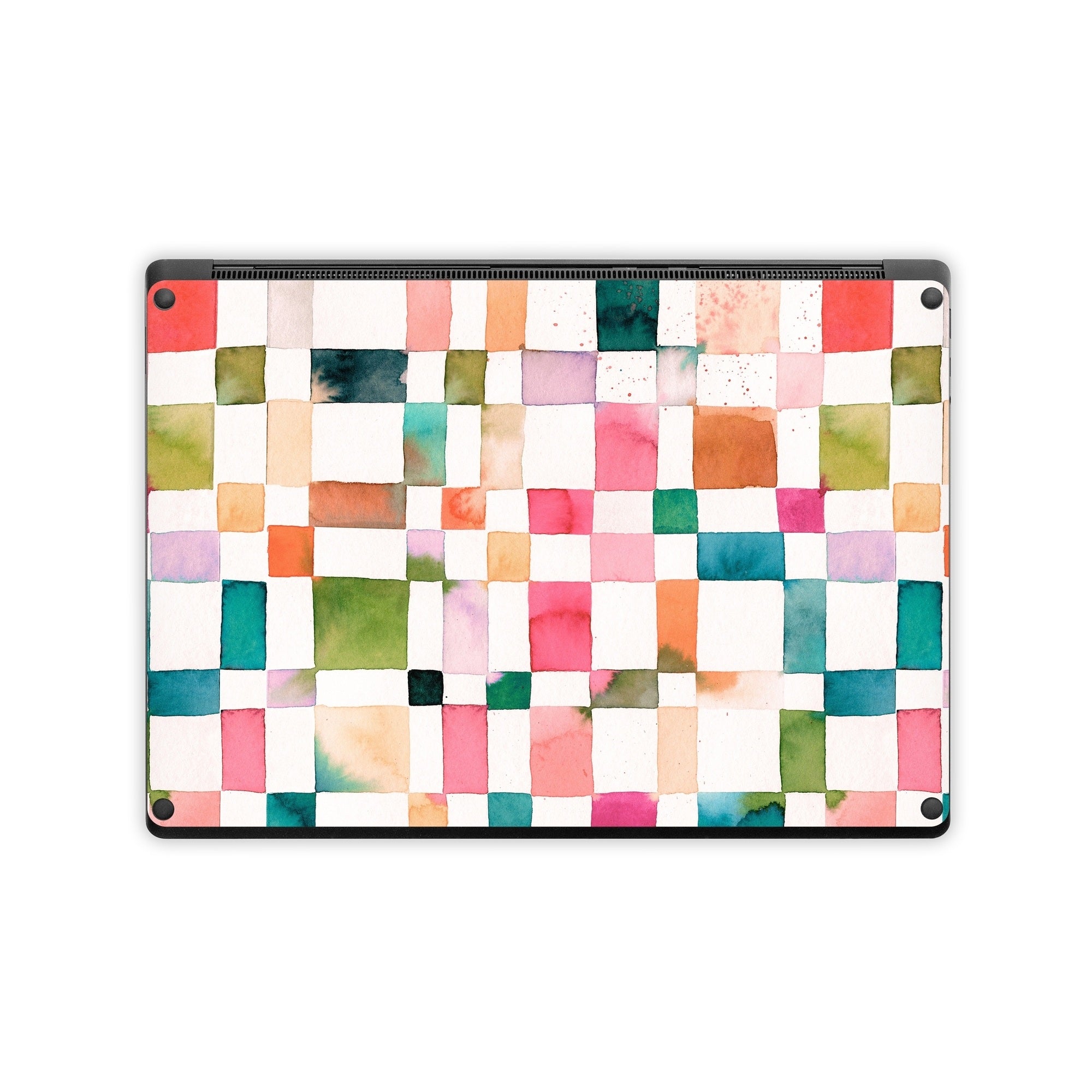 Watercolor Squares - Microsoft Surface Laptop Skin